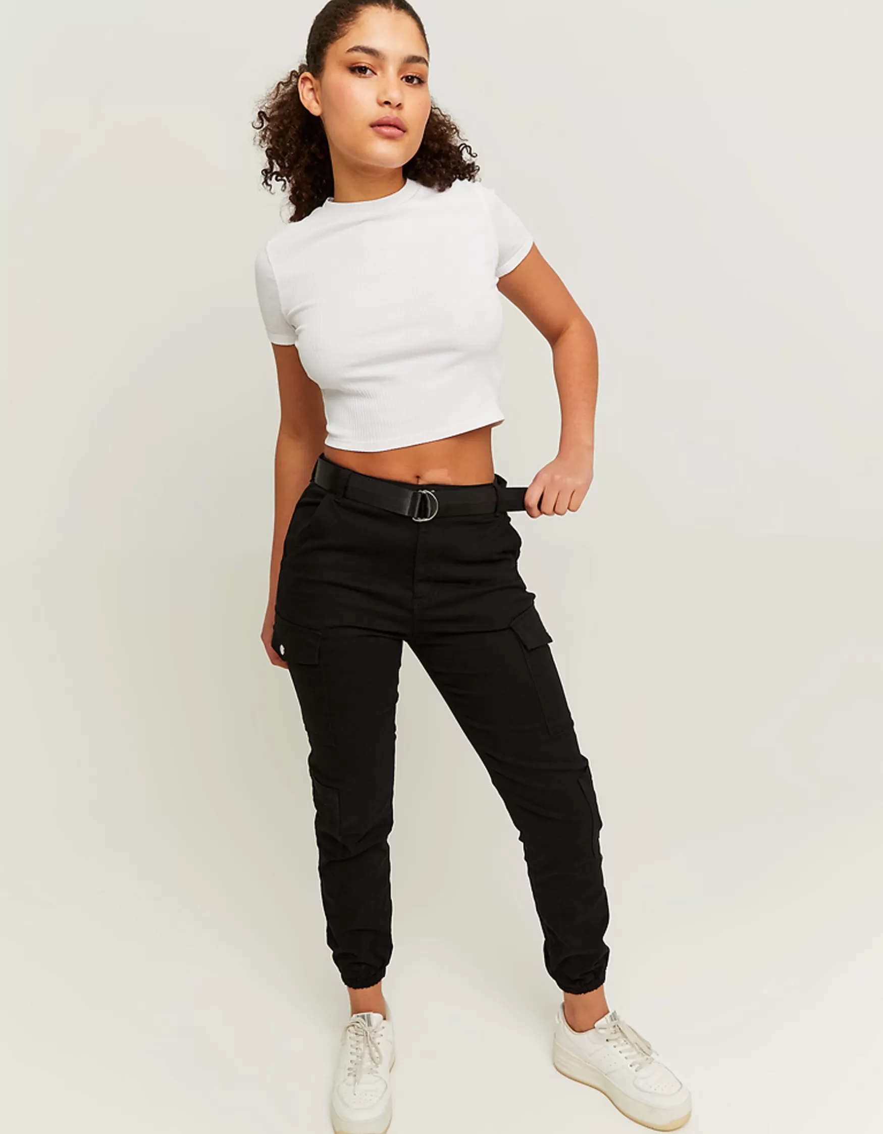 Online Pantalon Cargo Taille Haute Pantalons | Cargo & Parachute