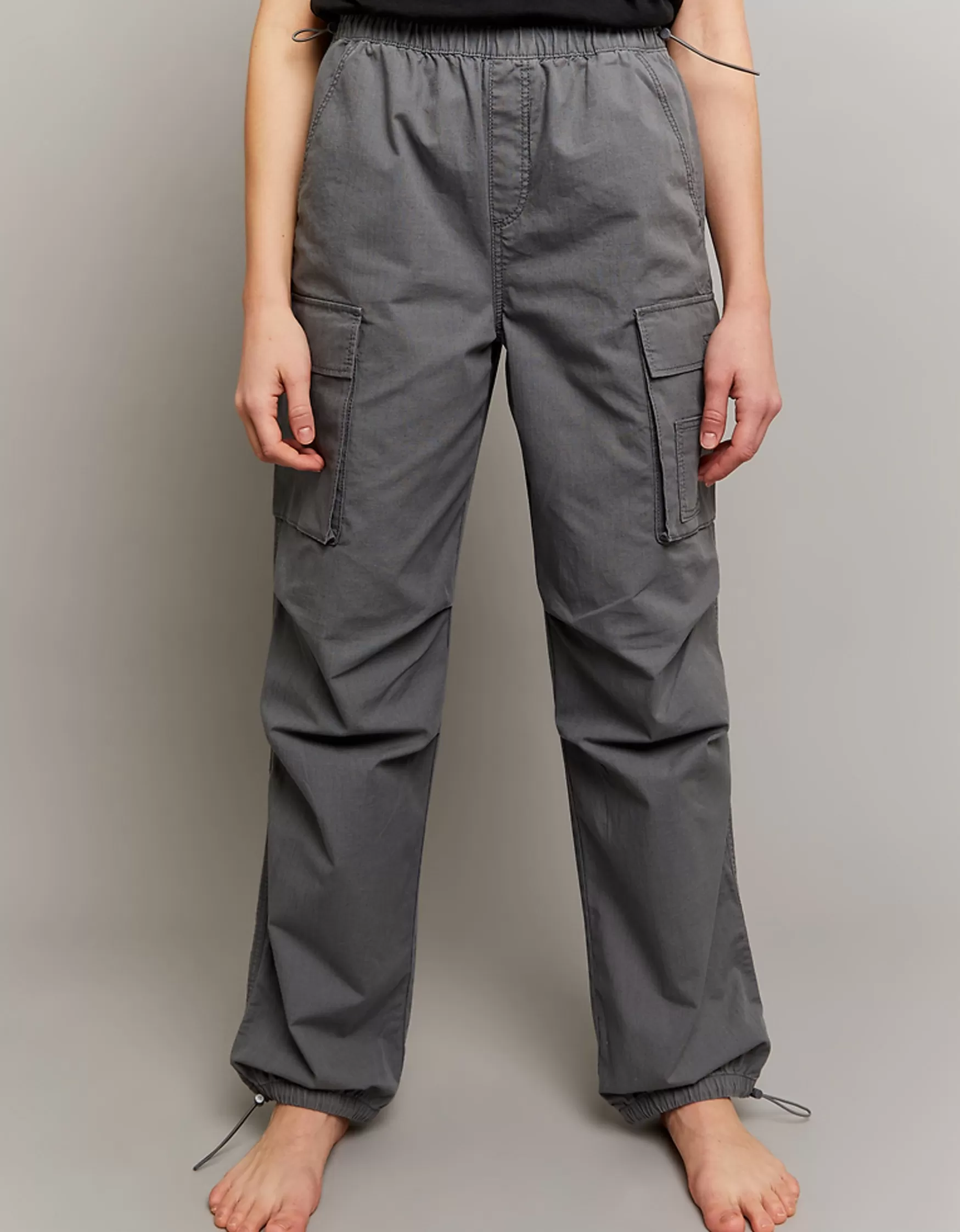 Discount Pantalon Cargo Parachute Taille Haute Pantalons | Cargo & Parachute