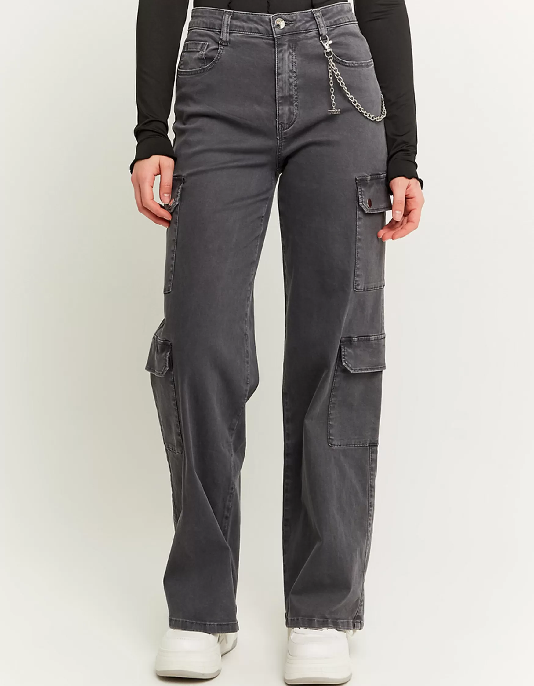 Clearance Pantalon Cargo Taille Haute Pantalons | Cargo & Parachute