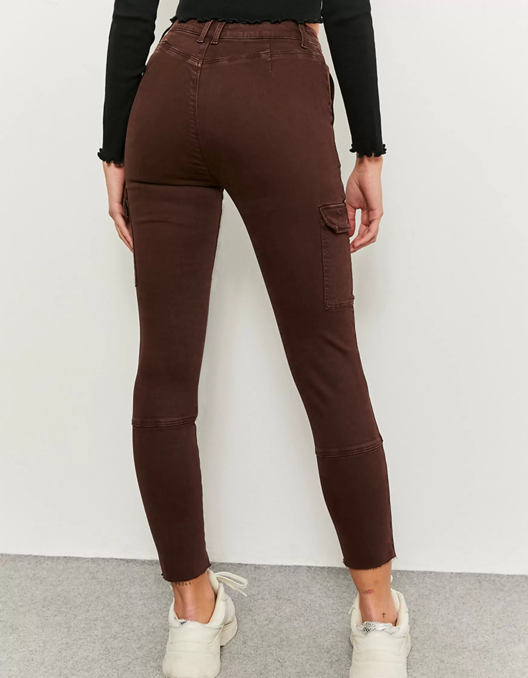 Discount Pantalon Cargo Taille Haute Cargo & Parachute