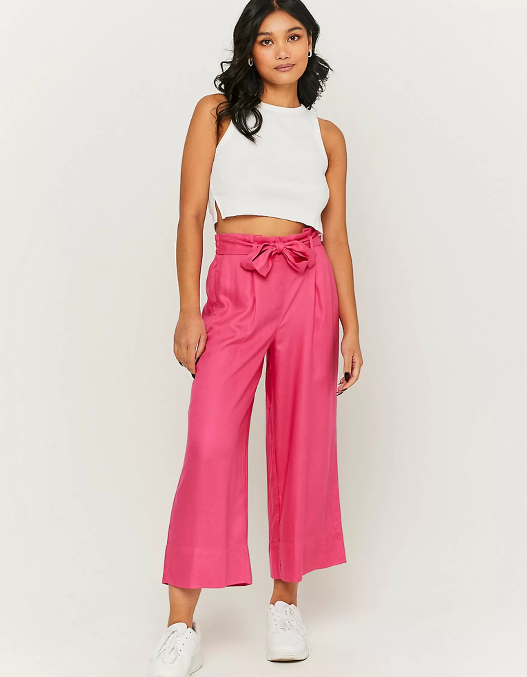 Best Sale Pantalon culotte taille haute Pantalons