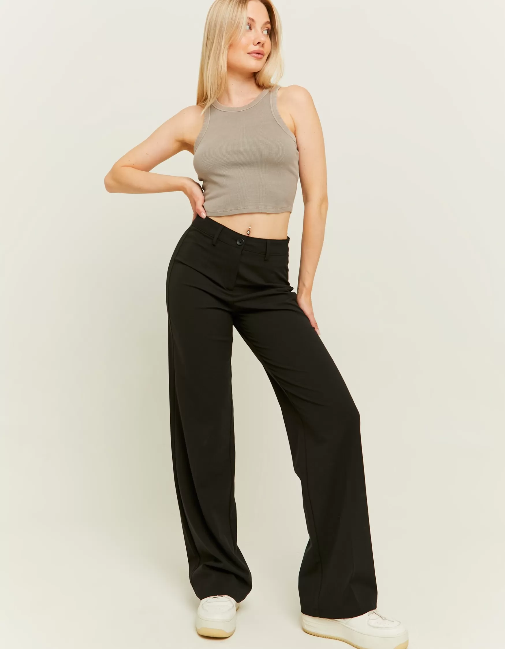 Cheap Pantalon Habillé Droit Pantalons