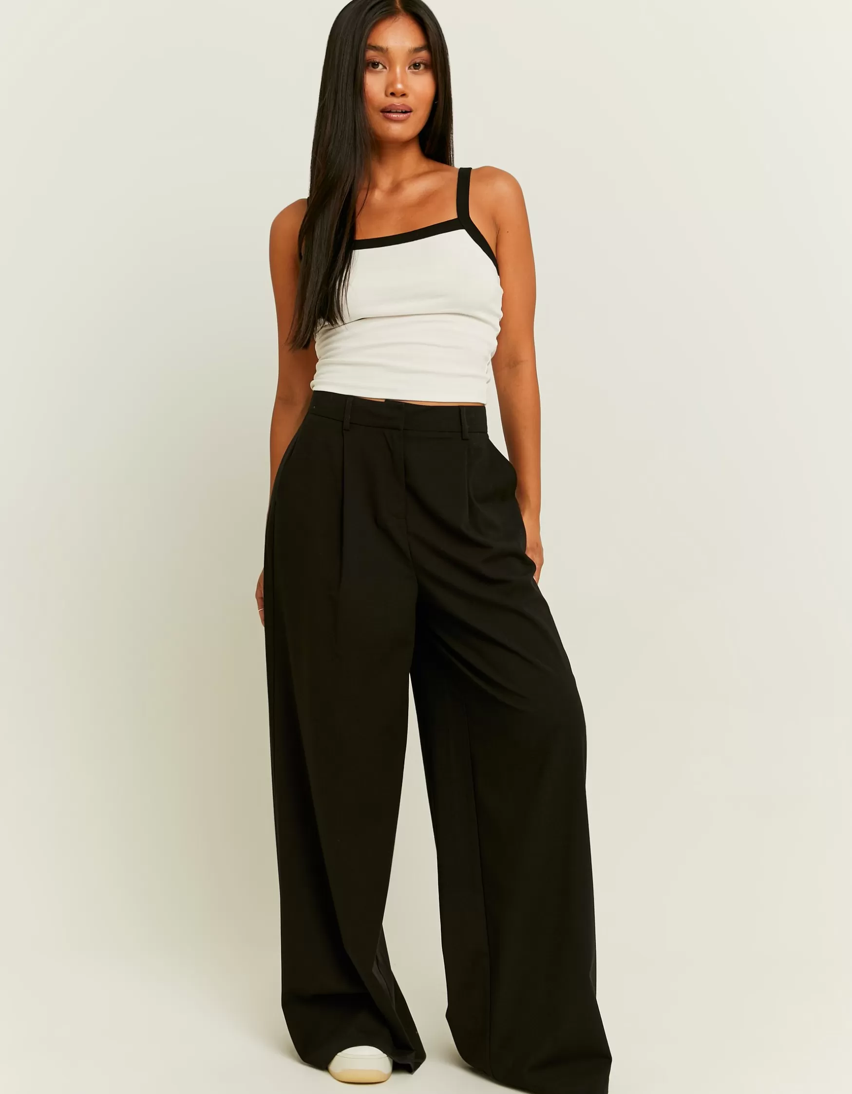 Cheap Pantalon Habillé Wide Leg Pantalons