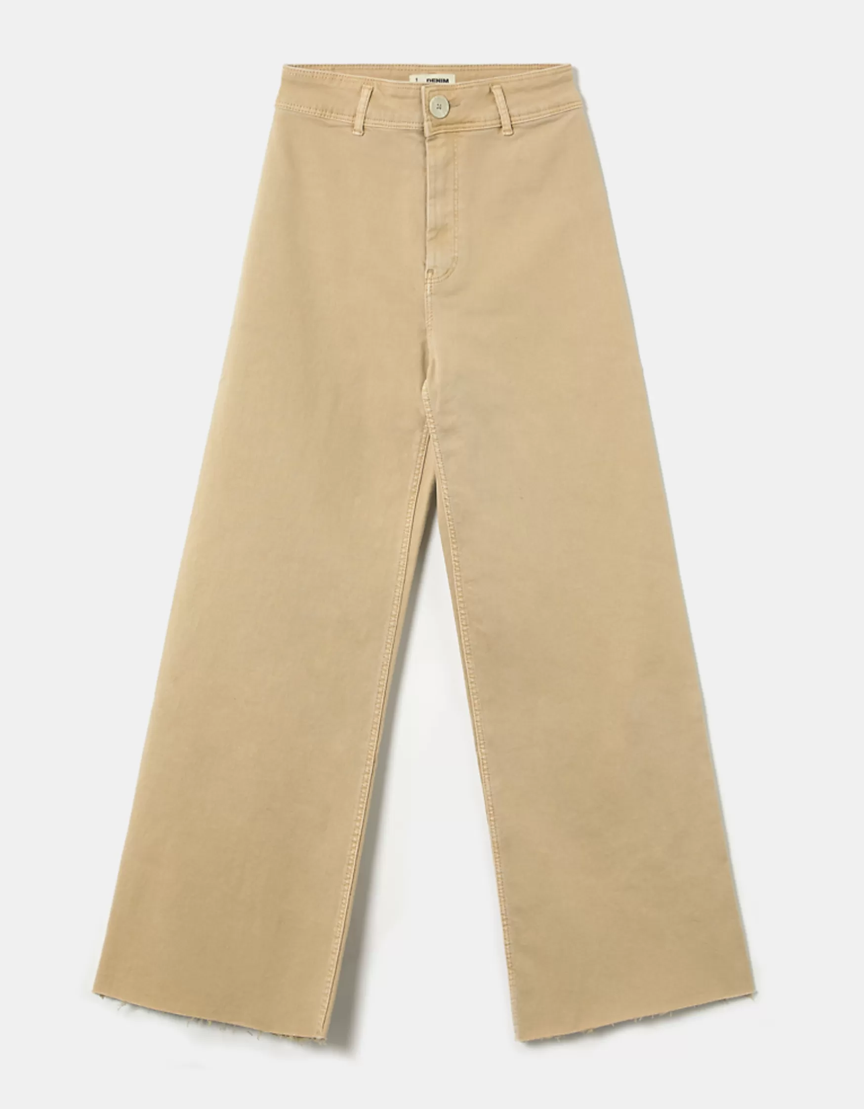 New Pantalon Jambe Large Taille Haute Pantalons