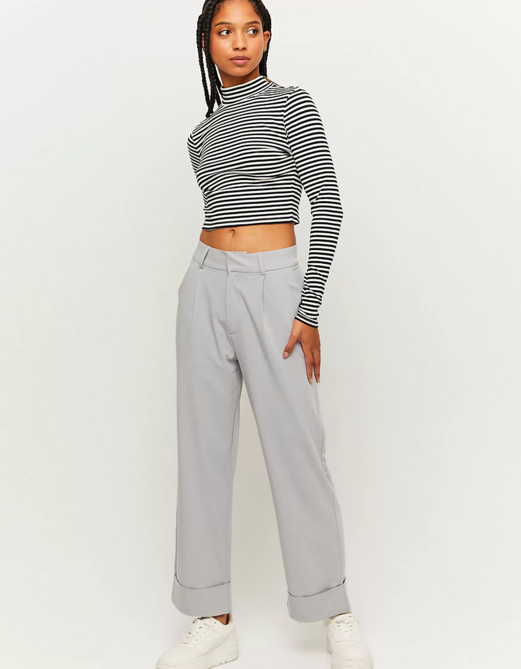 Discount Pantalon léger taille haute Pantalons