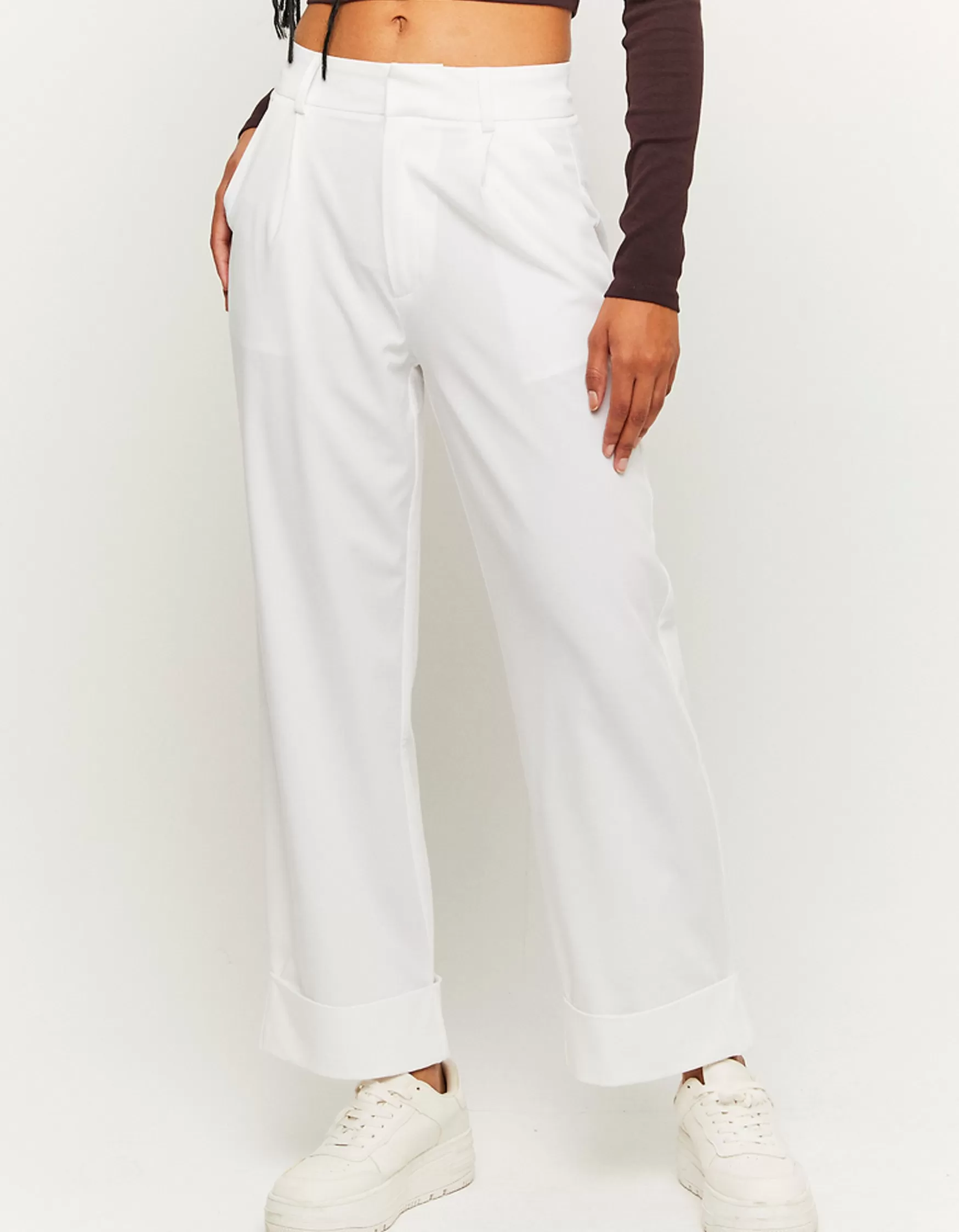New Pantalon léger taille haute Pantalons