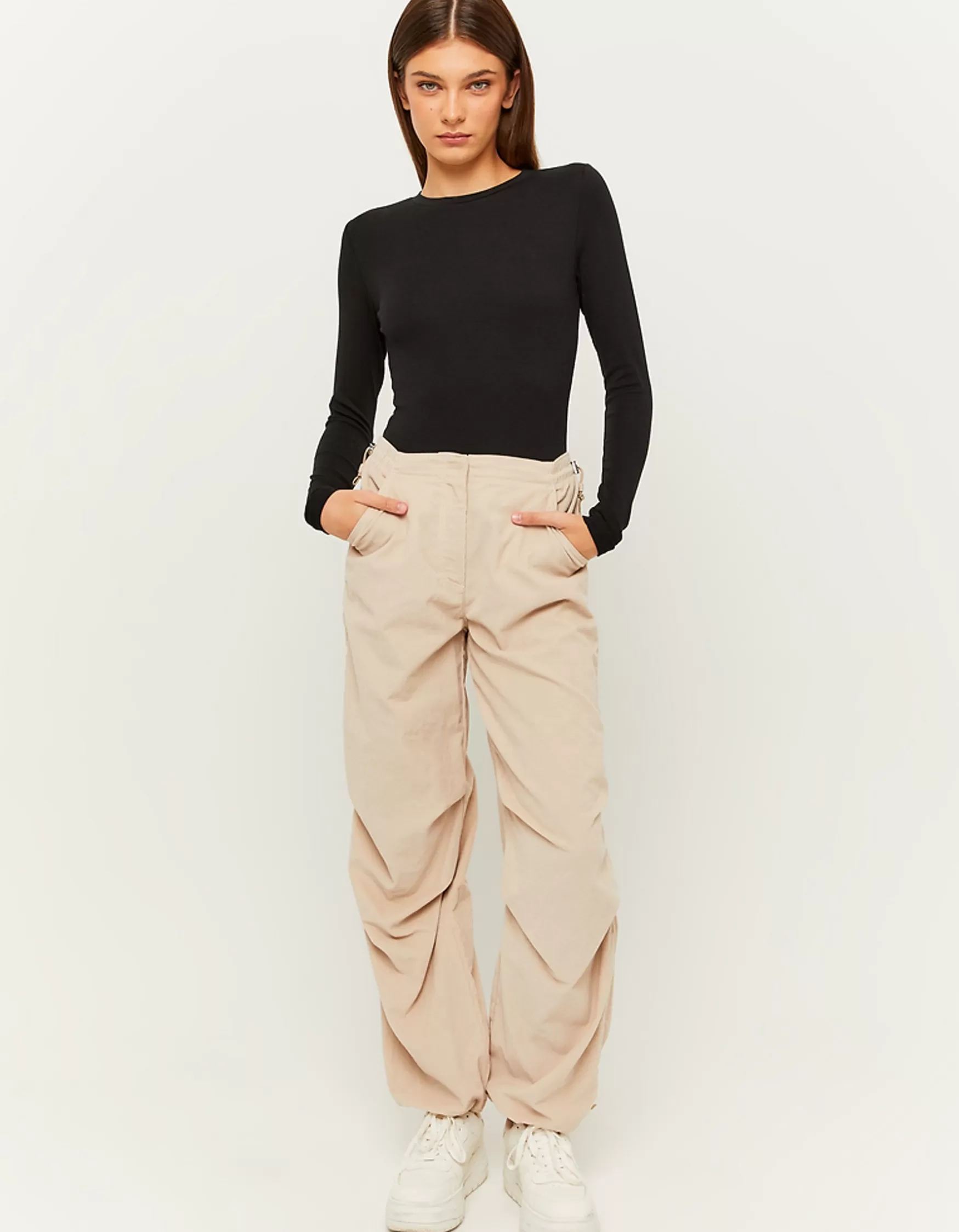 Store Pantalon parachute en velours côtelé Pantalons | Cargo & Parachute