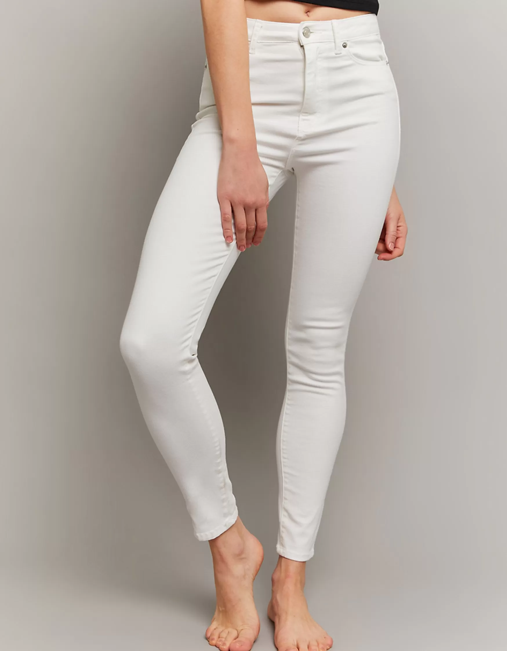 Cheap Pantalon Skinny Taille Haute Jeans | Pantalons