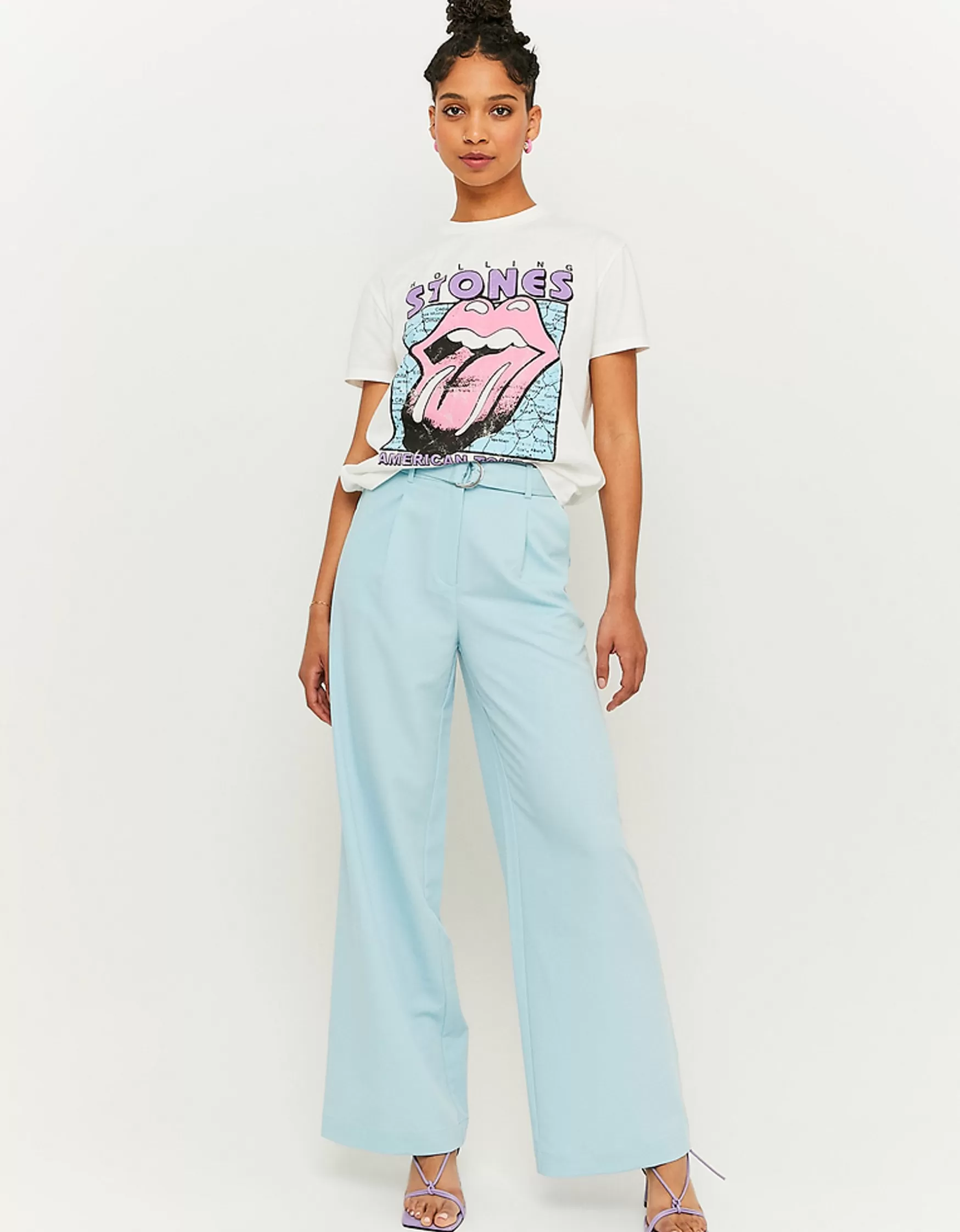 Fashion Pantalon taille haute Pantalons