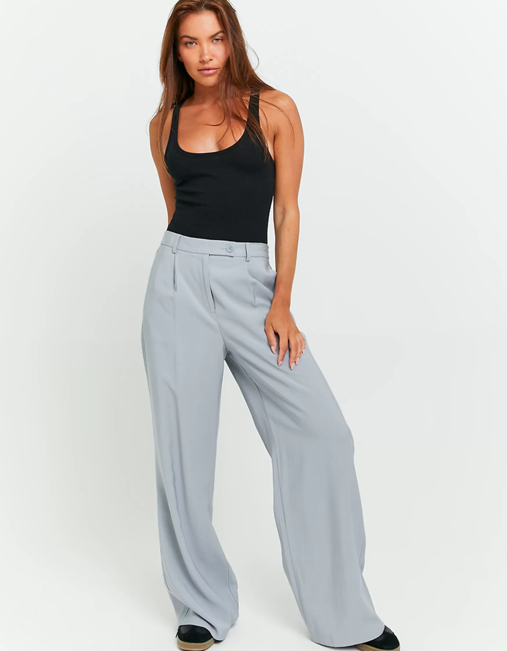 Cheap Pantalon Taille Haute Pantalons