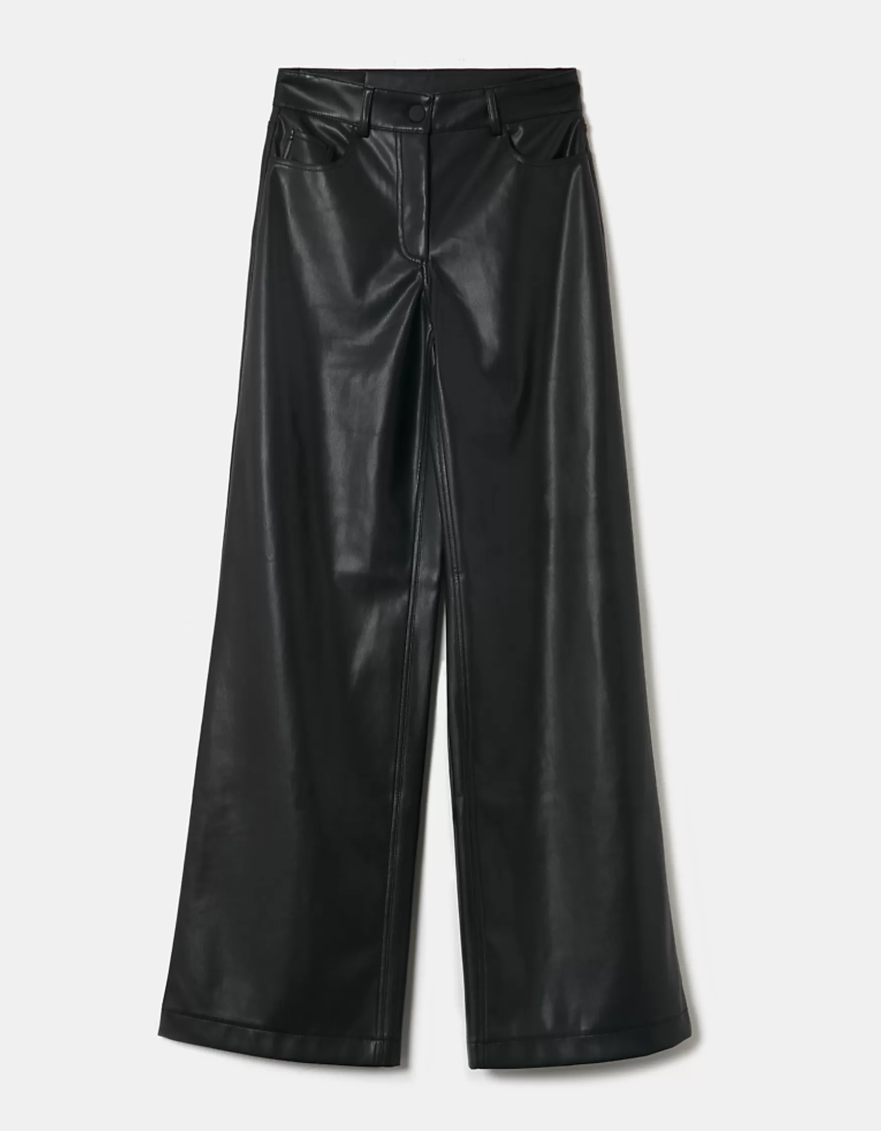 Cheap Pantalon Taille Haute Similicuir Pantalons