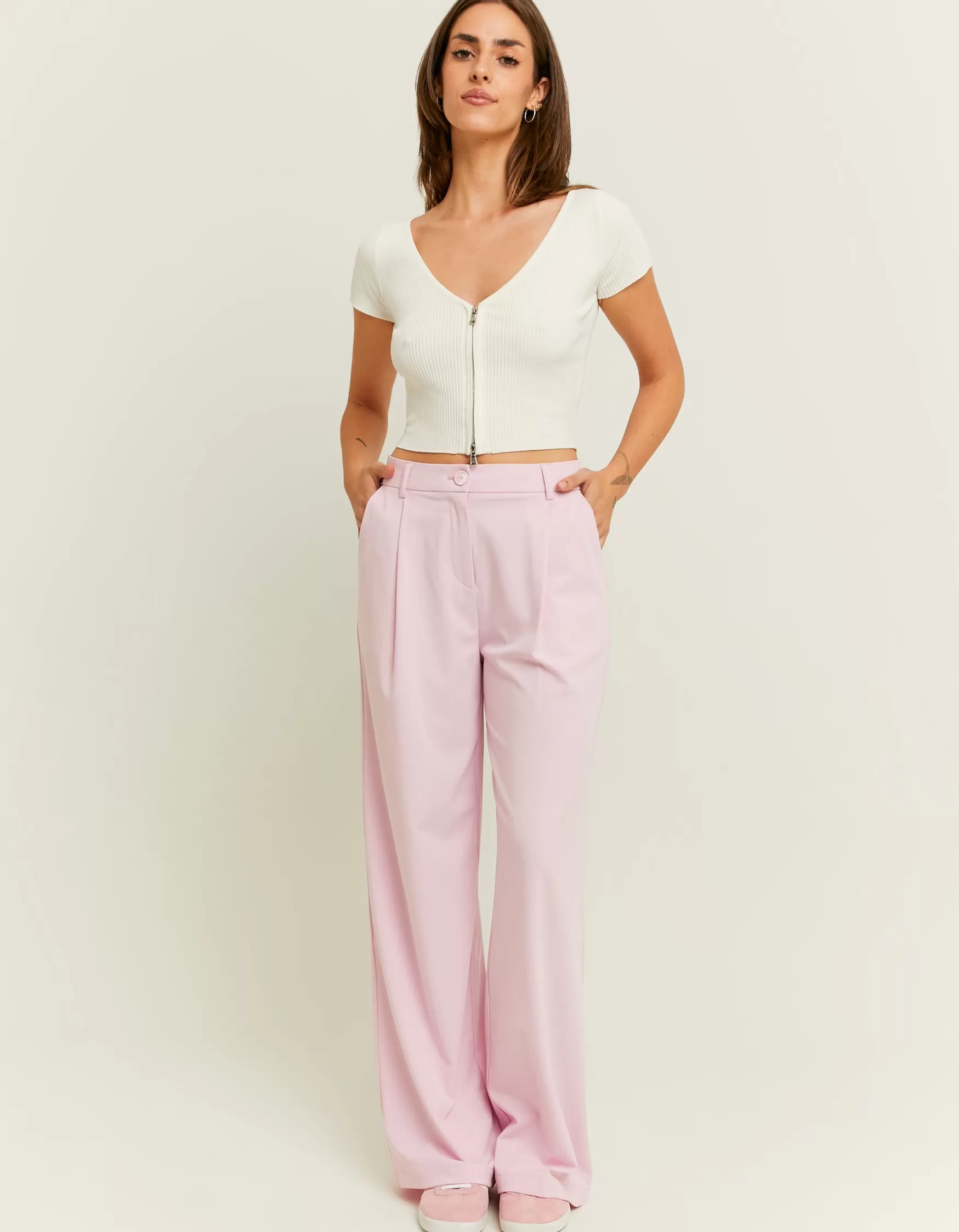 Discount Pantalon Wide Leg Pantalons