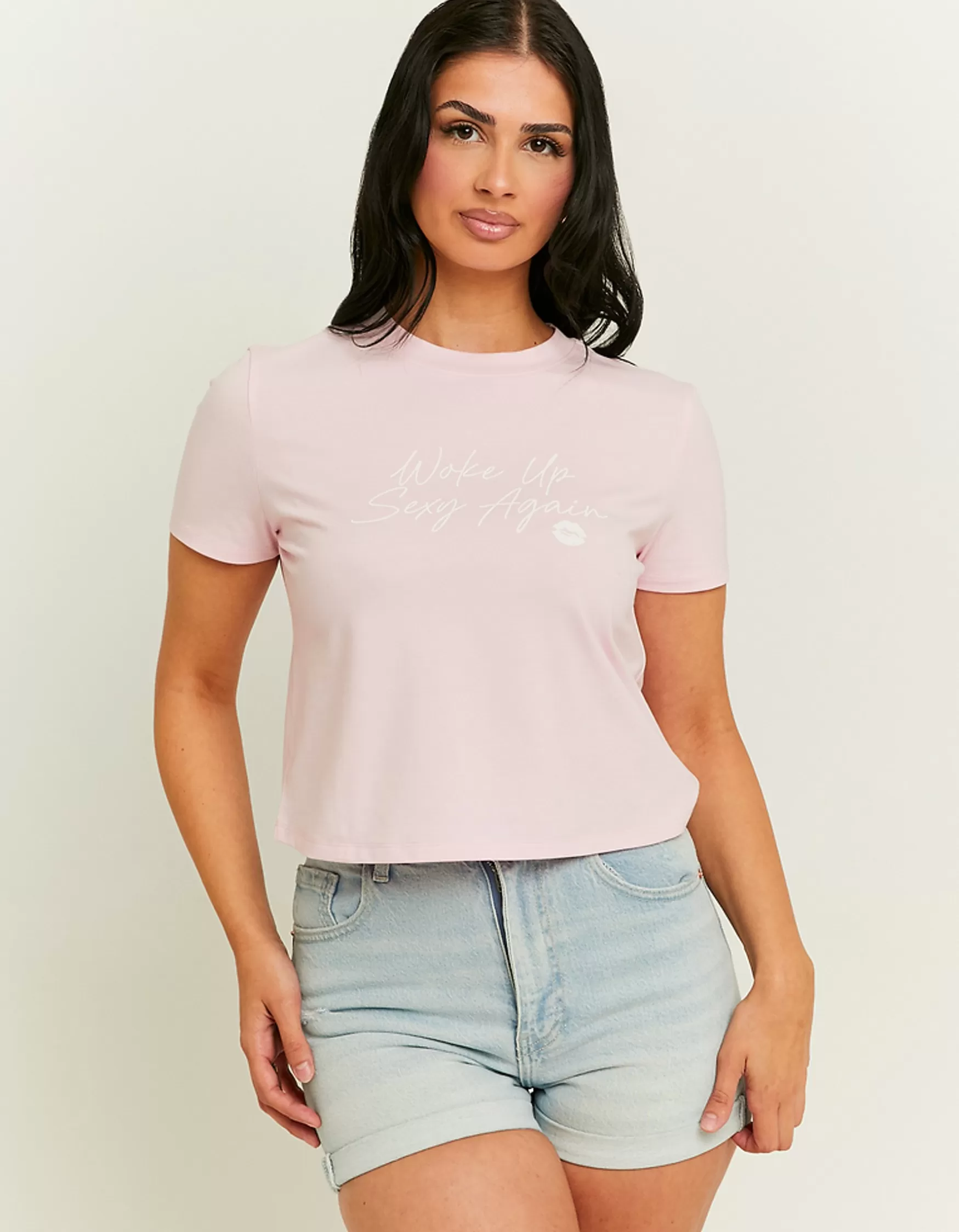 New Printed Pink T-shirt T-Shirts Imprimés