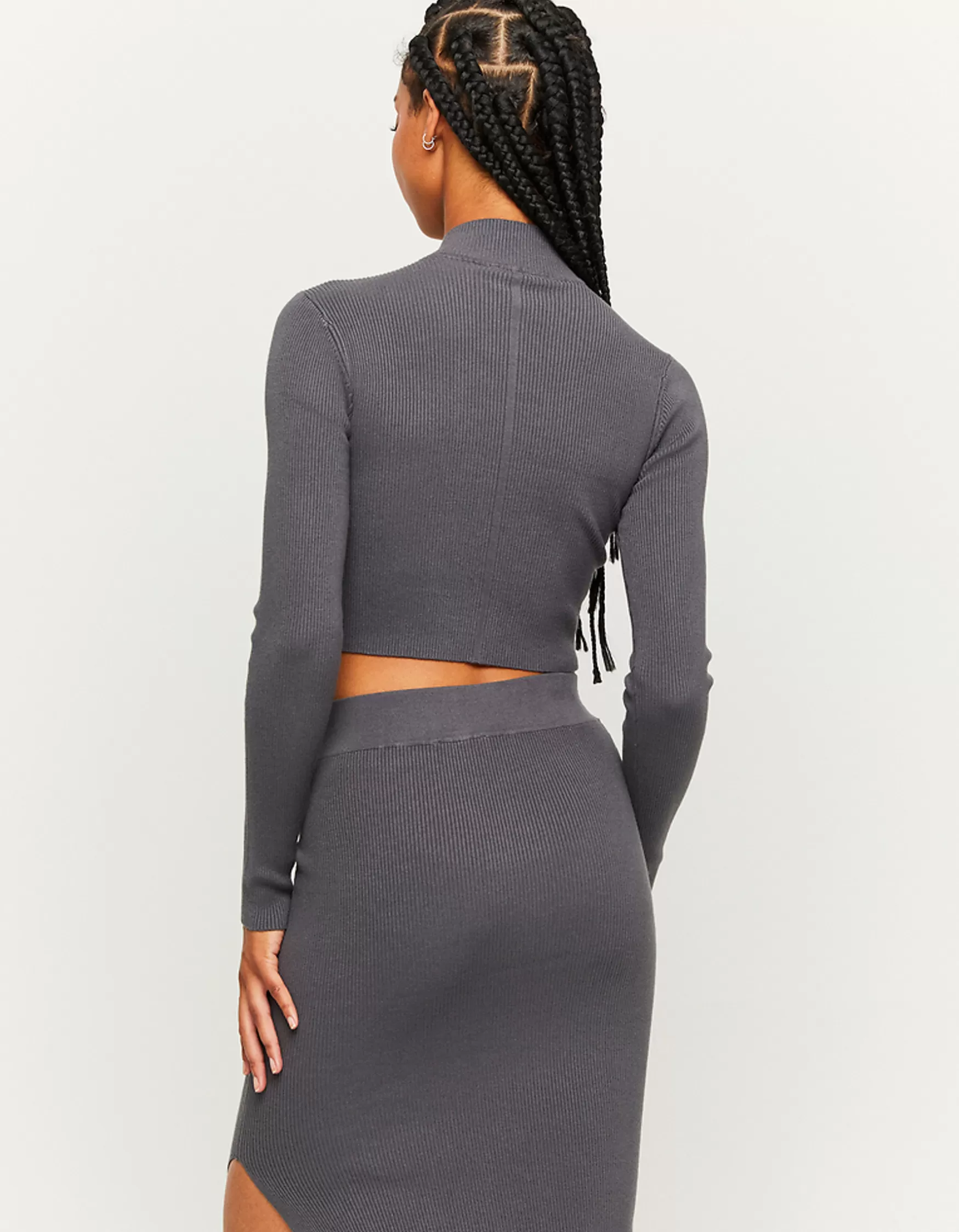 Sale Pull ajusté côtelé Maille