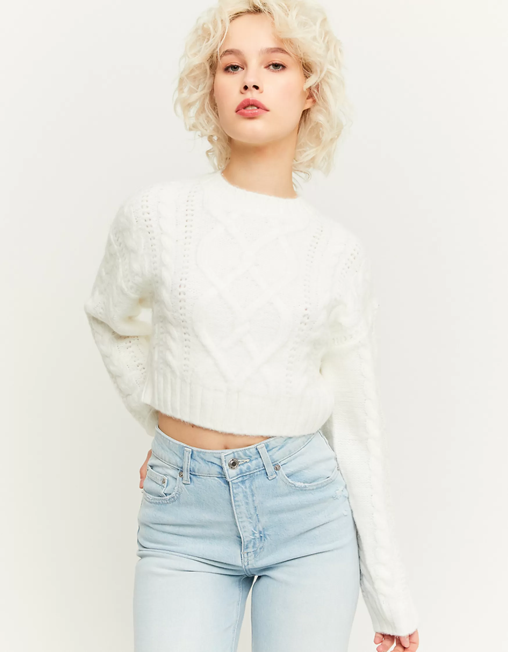 Flash Sale Pull en Maille Torsadée Maille