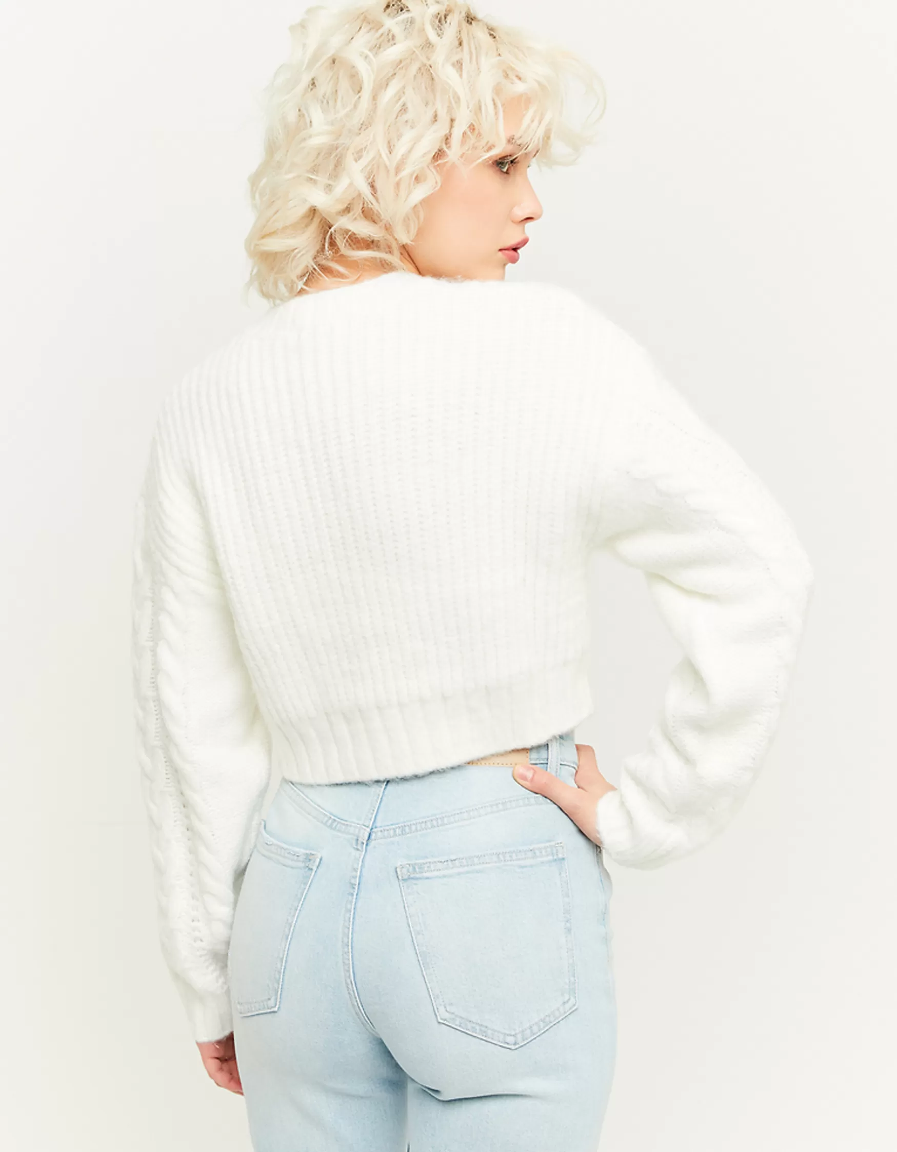Flash Sale Pull en Maille Torsadée Maille