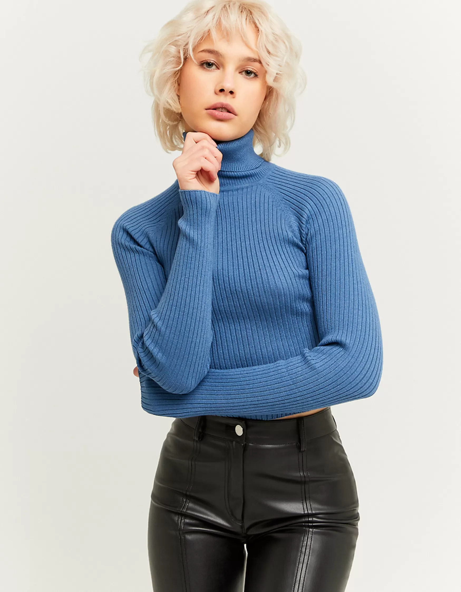 Best Sale Pull Col Roulé Ajusté Maille