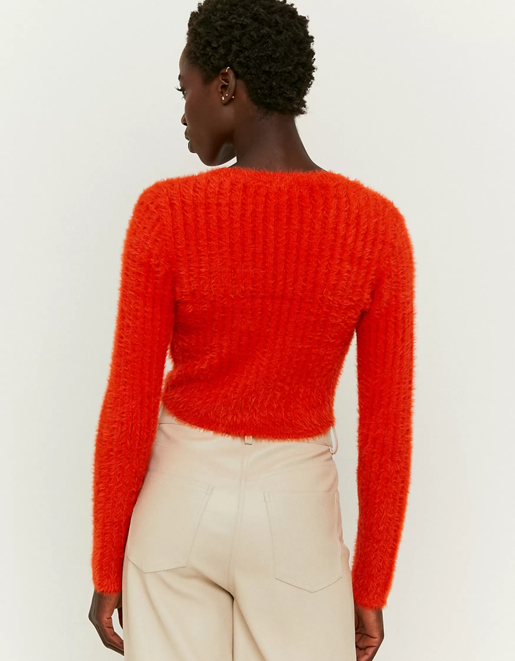 Cheap Pull Court Basique Touché doux Maille