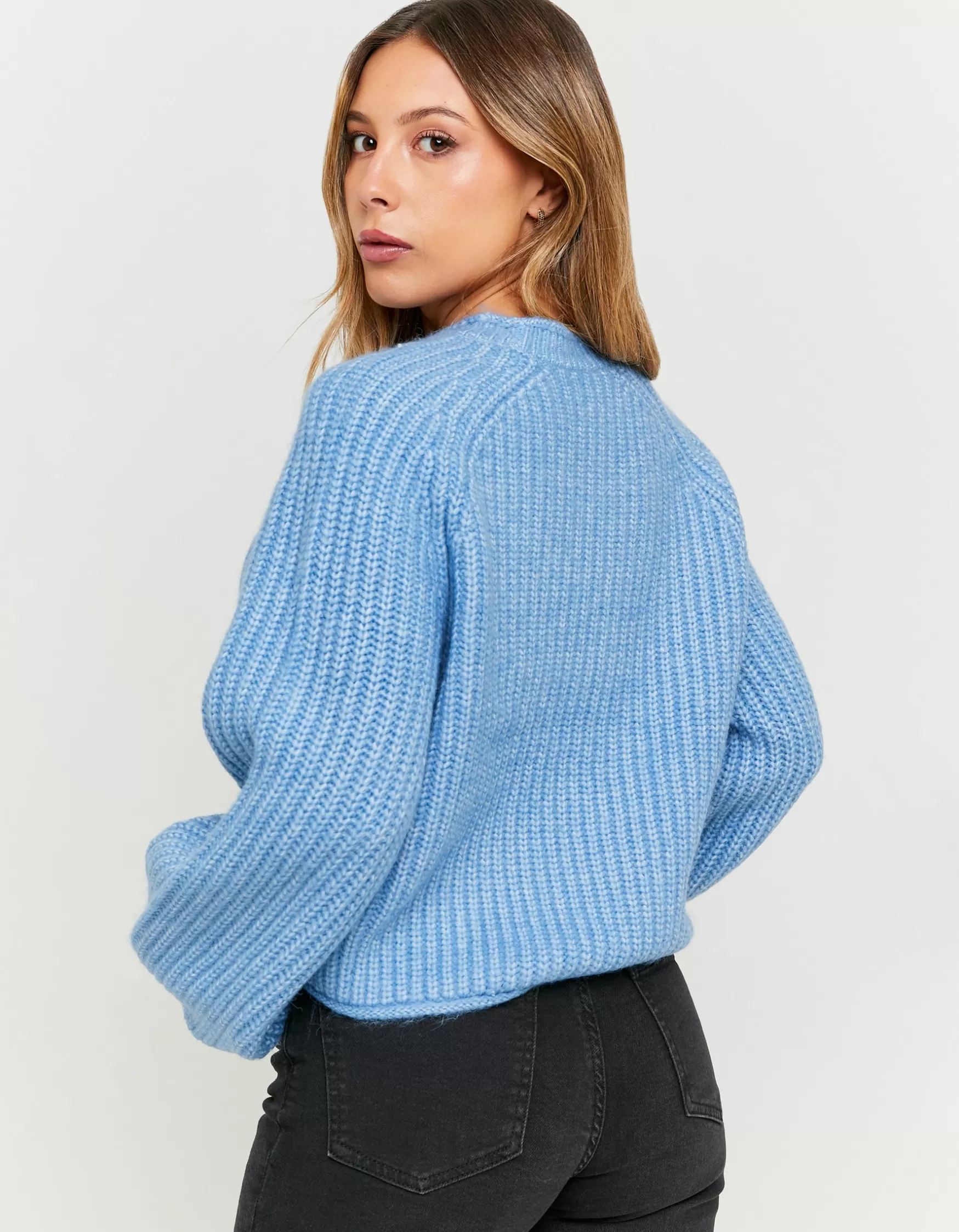 Clearance Pull Court Chiné Maille