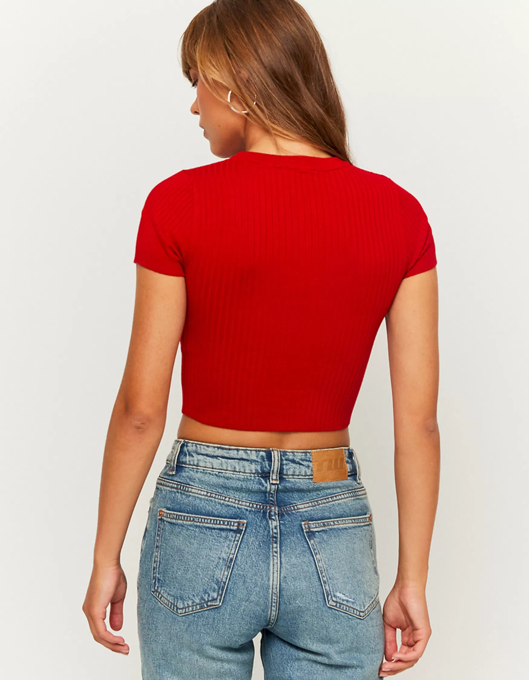 Sale Pull court en maille Maille