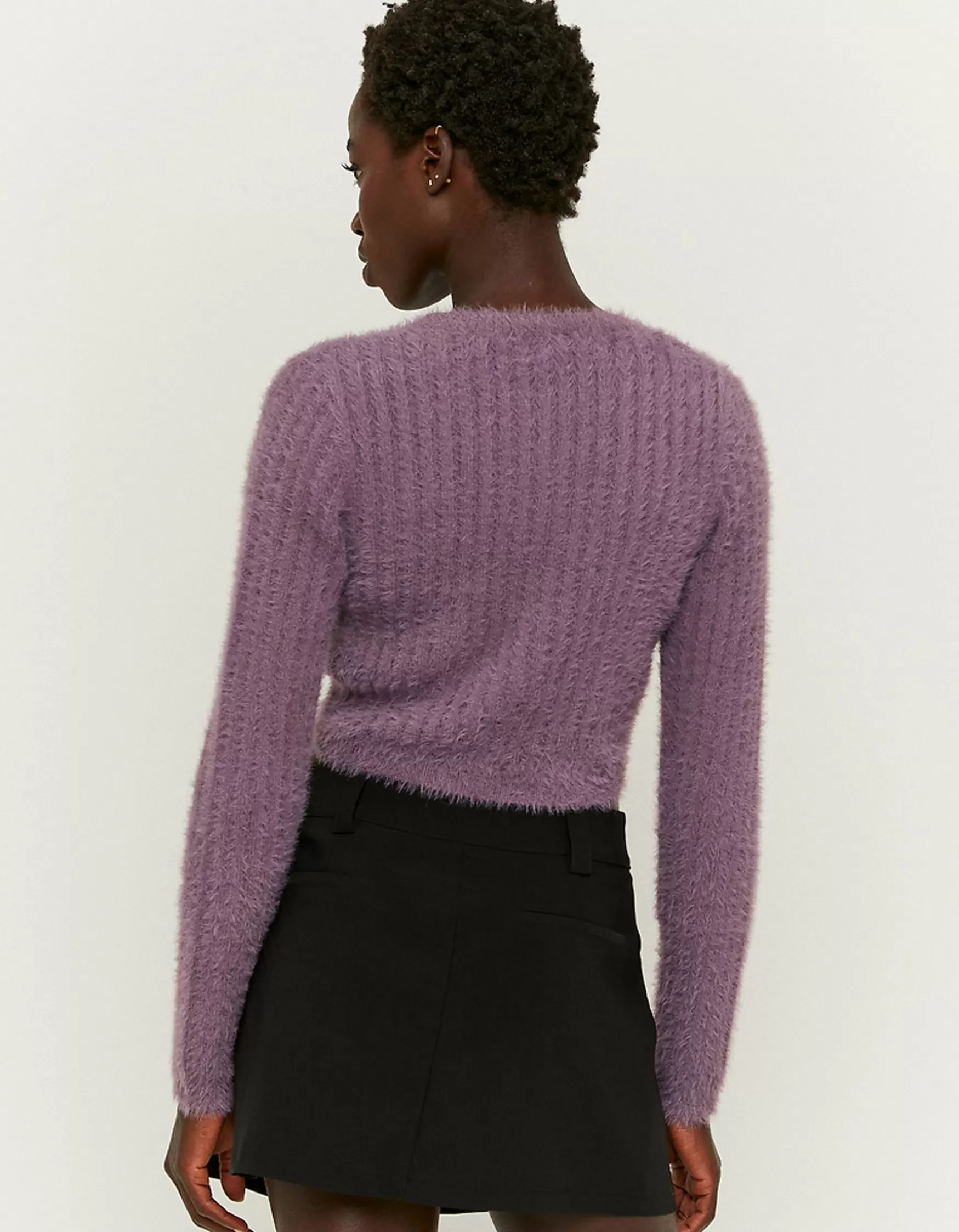 Clearance Pull Court Touché doux Maille