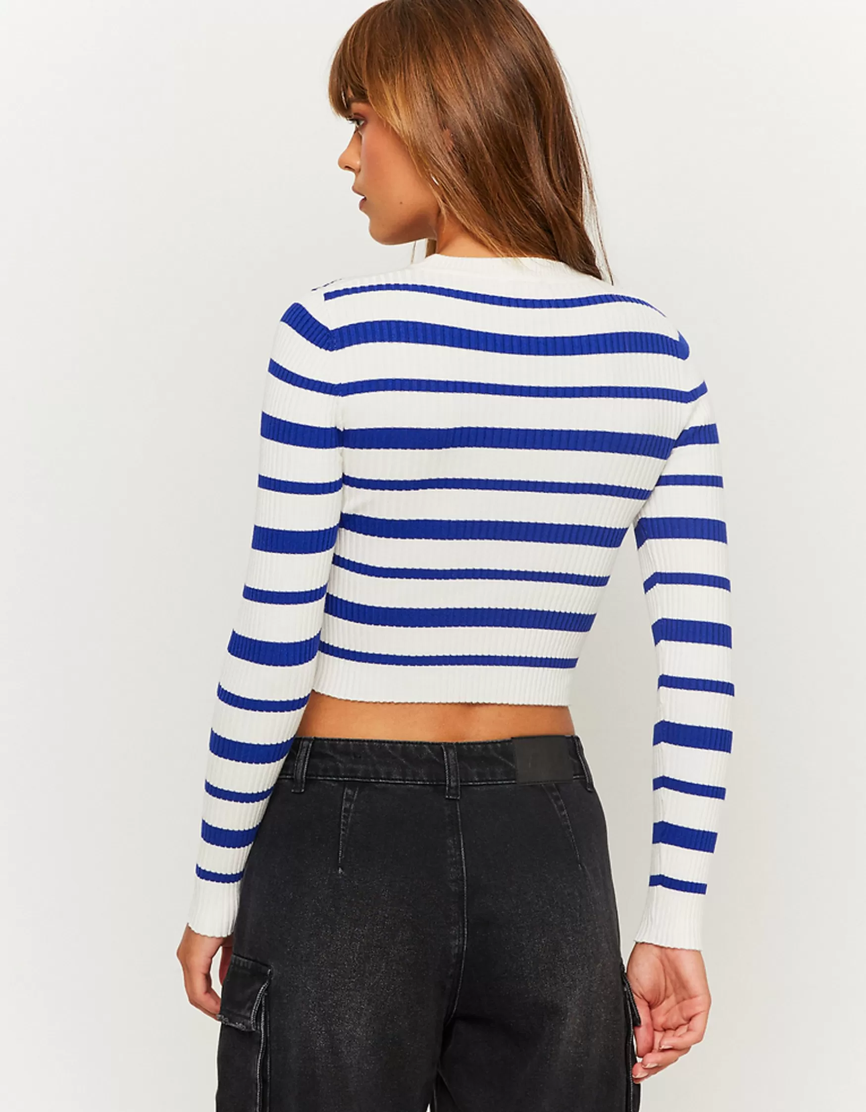 Cheap Pull en maille rayé Maille