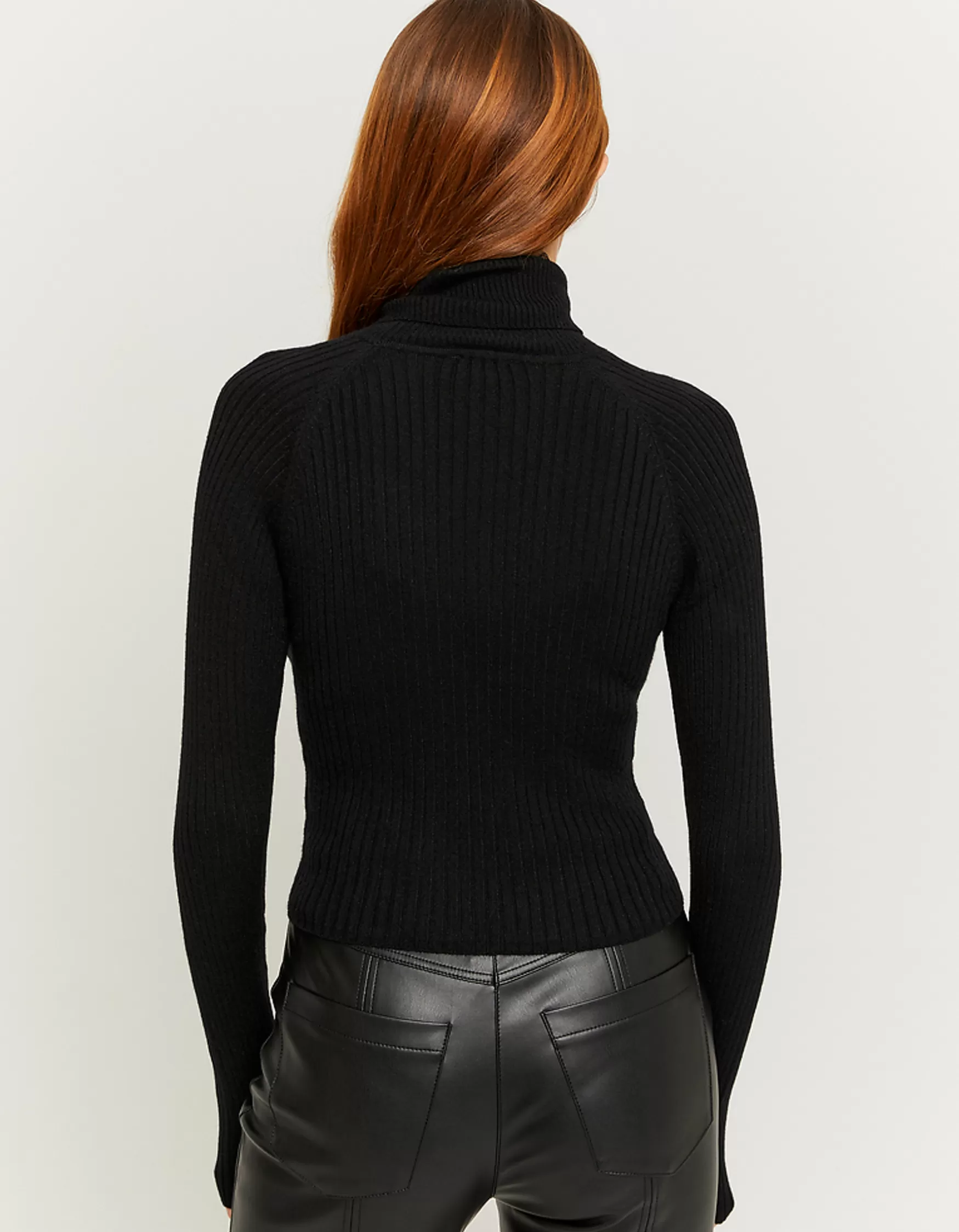 Discount Pull à col roulé ajusté Maille