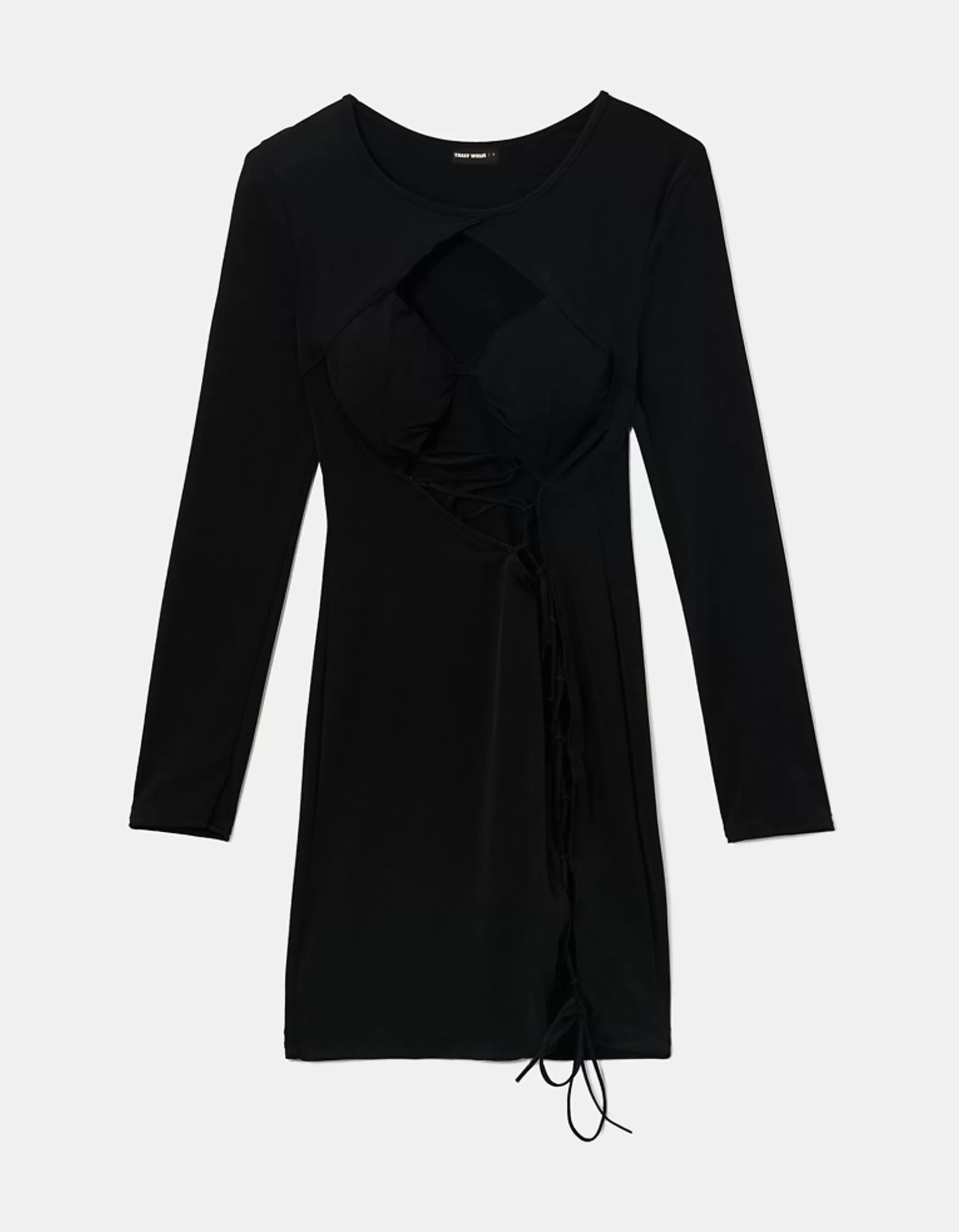 Online Robe Courte à Découpes e Robes