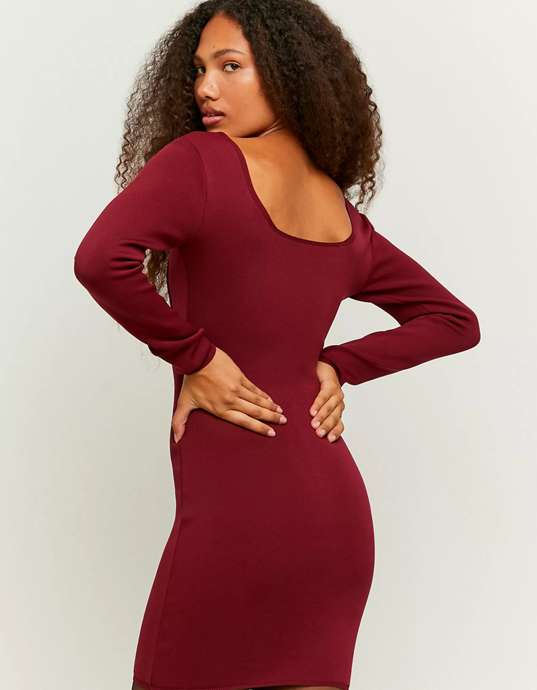 Fashion Robe Courte en Maille Basique Maille | Robes