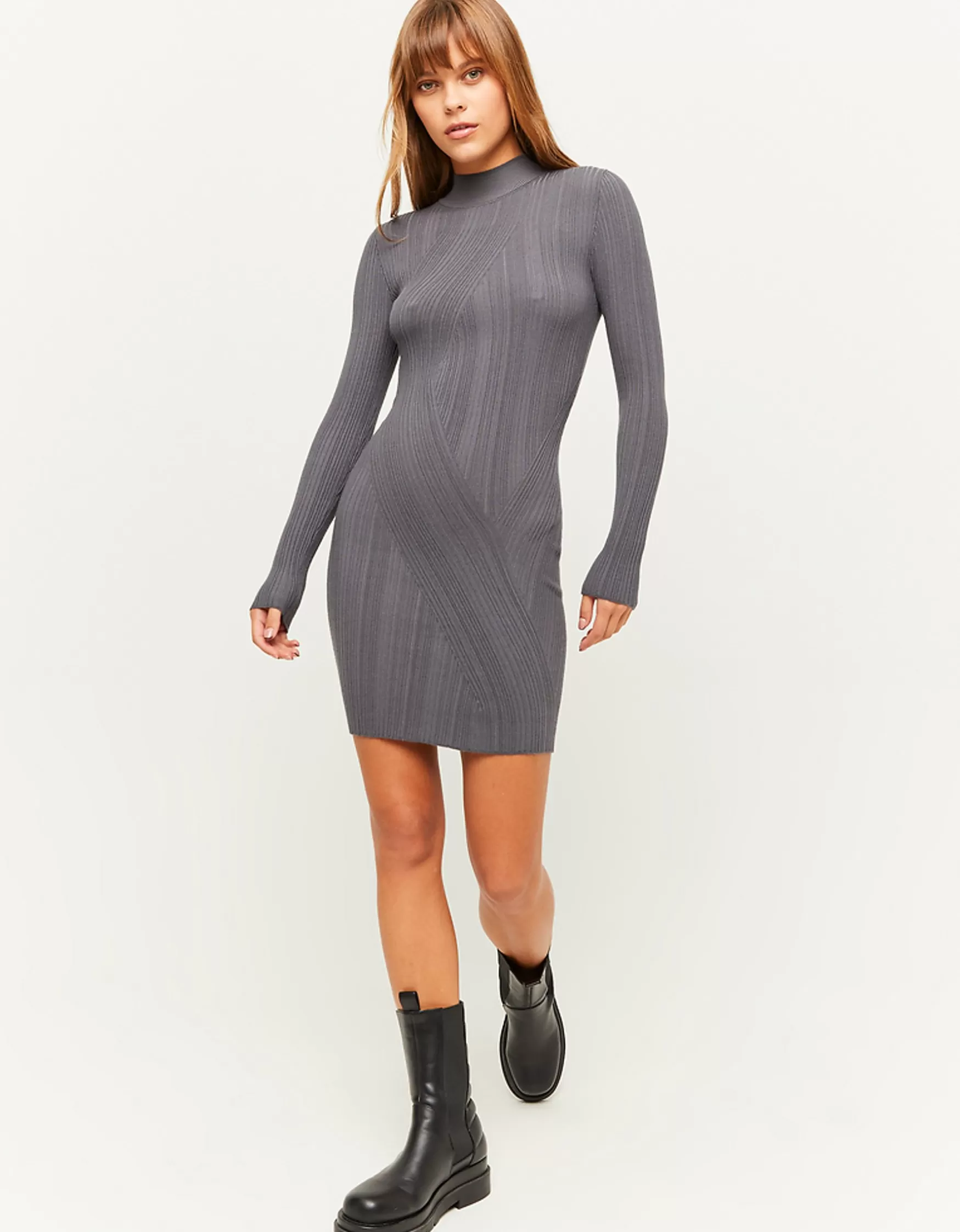 Cheap Robe courte en maille e Maille | Robes