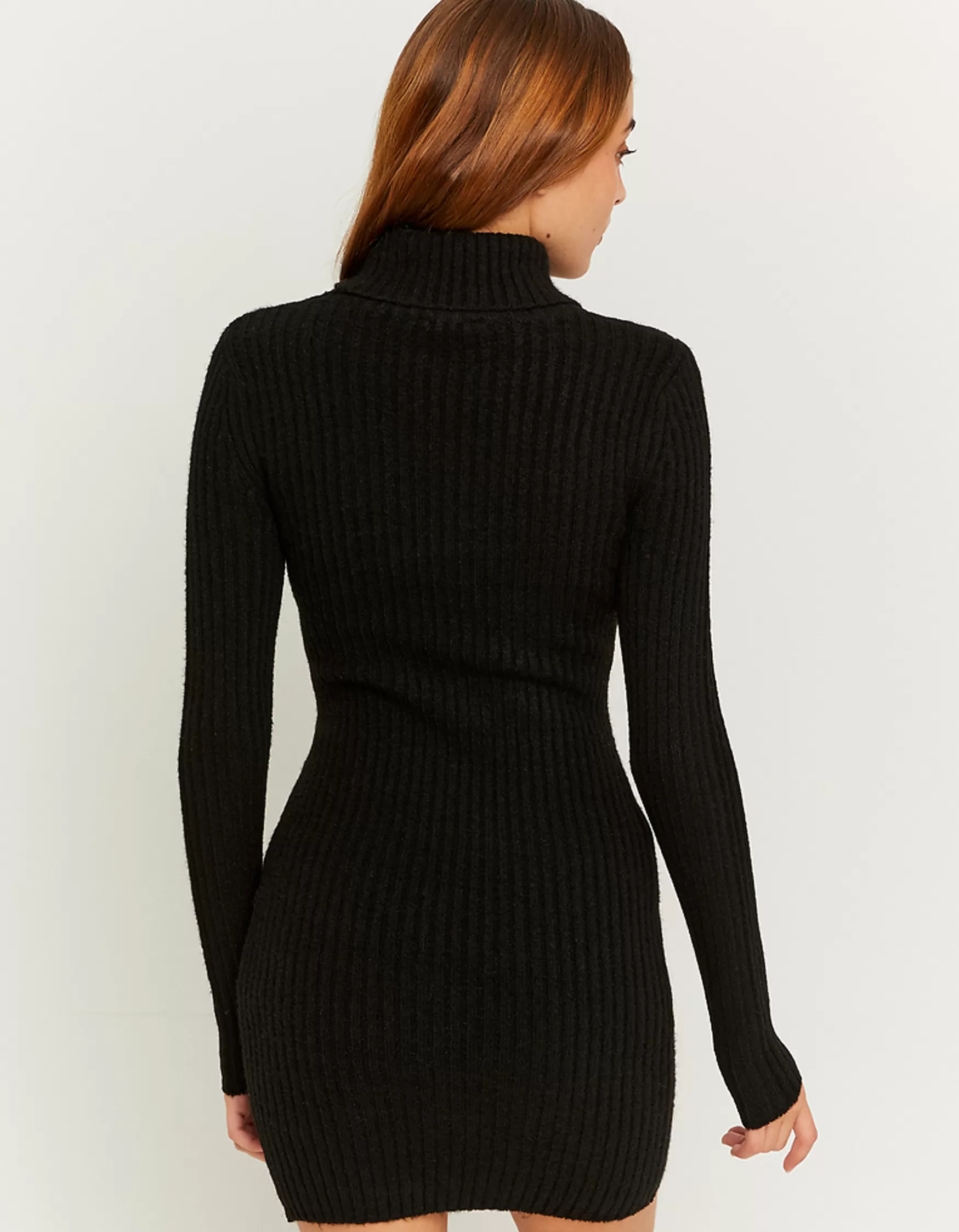 Cheap Robe courte en maille e avec encolure découpée Maille | Robes