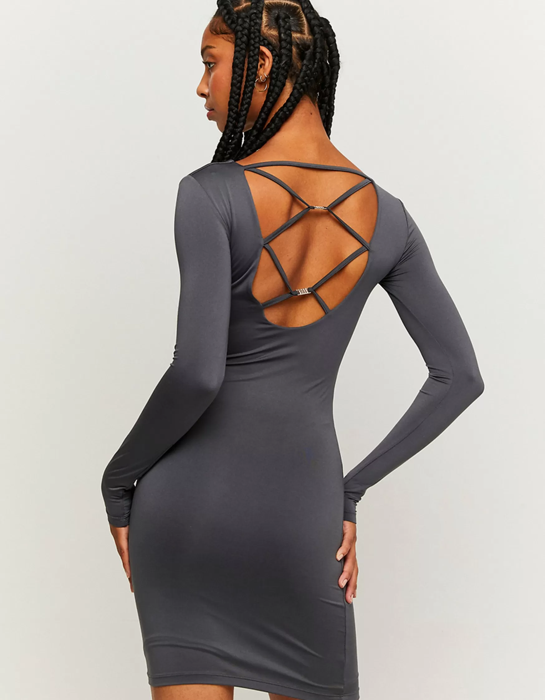 Flash Sale Robe courte e avec découpe au dos Robes