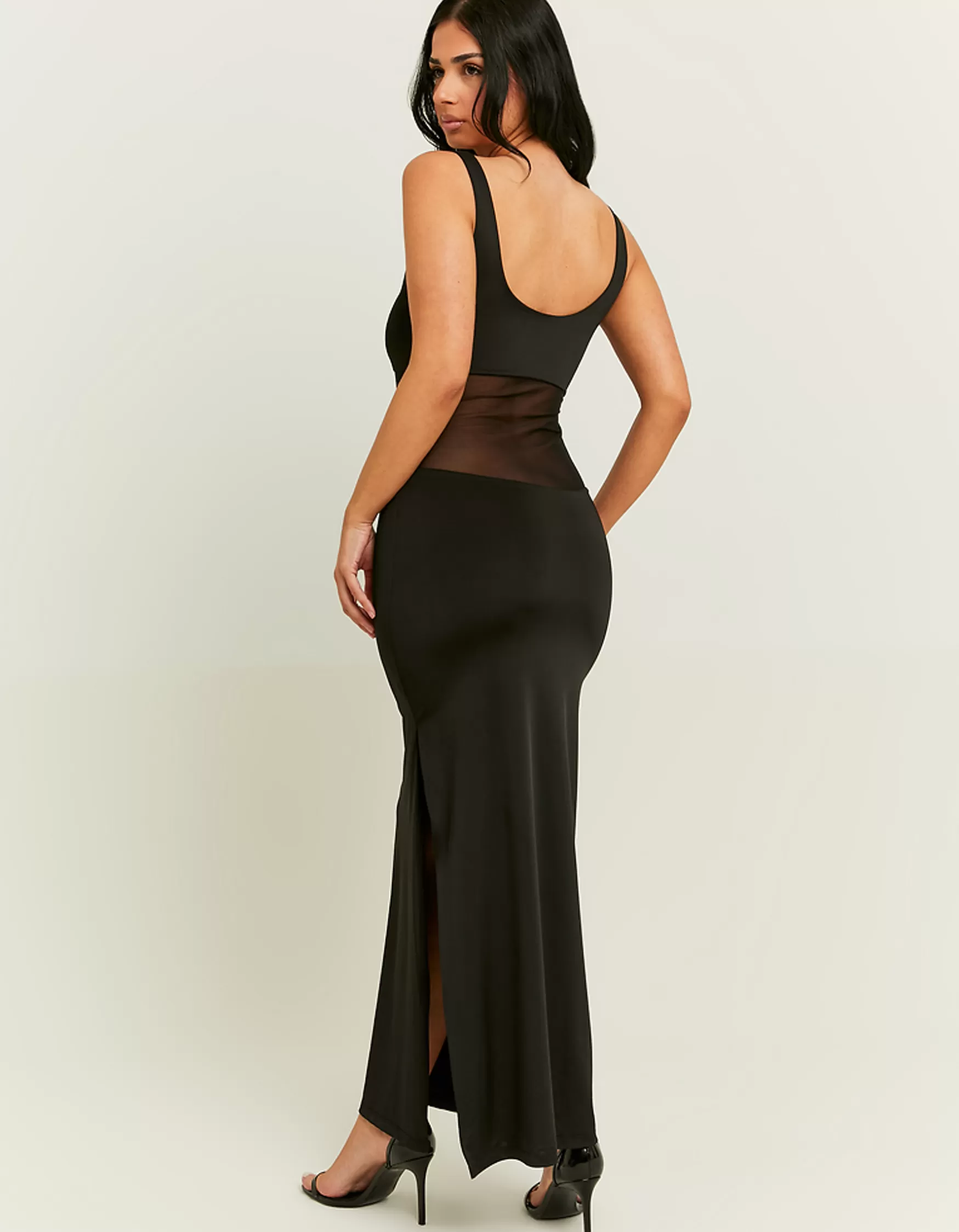Discount Robe Long e en Mesh Robes