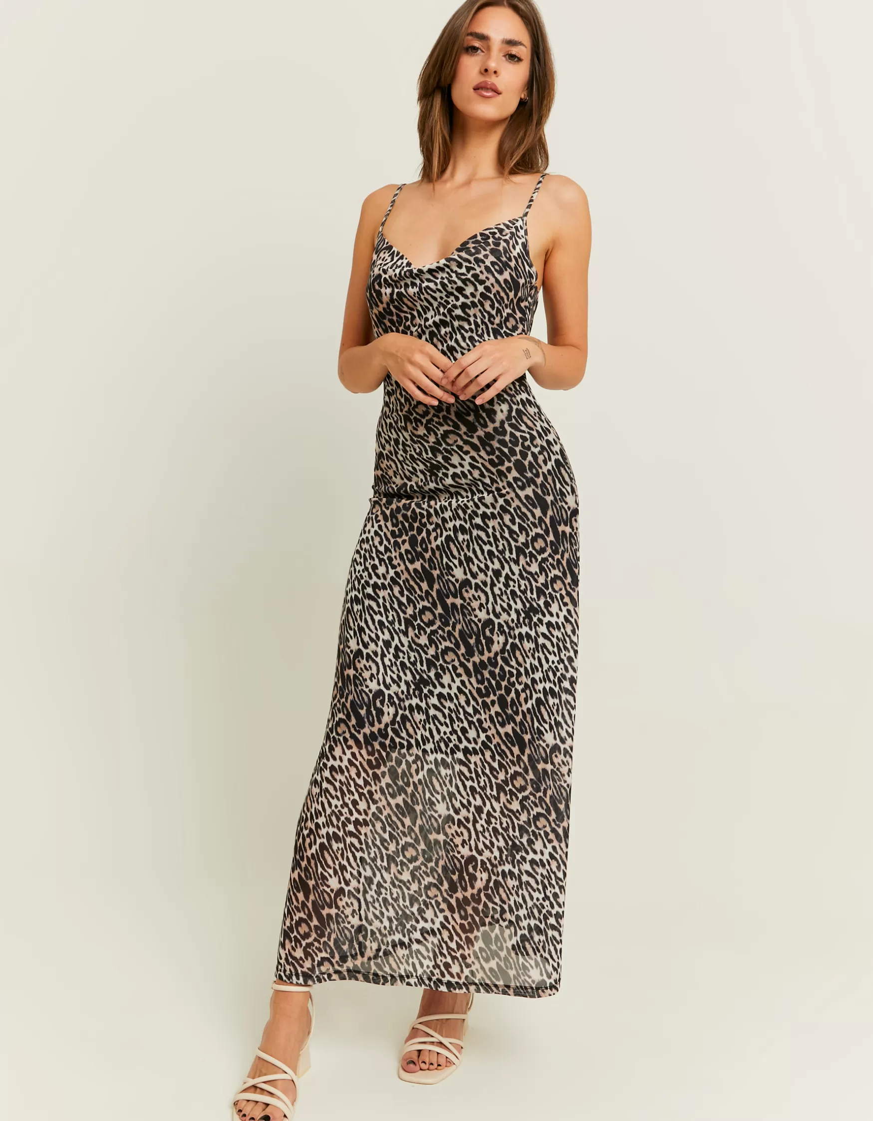 Sale Robe Longue Imprimé Leo Robes