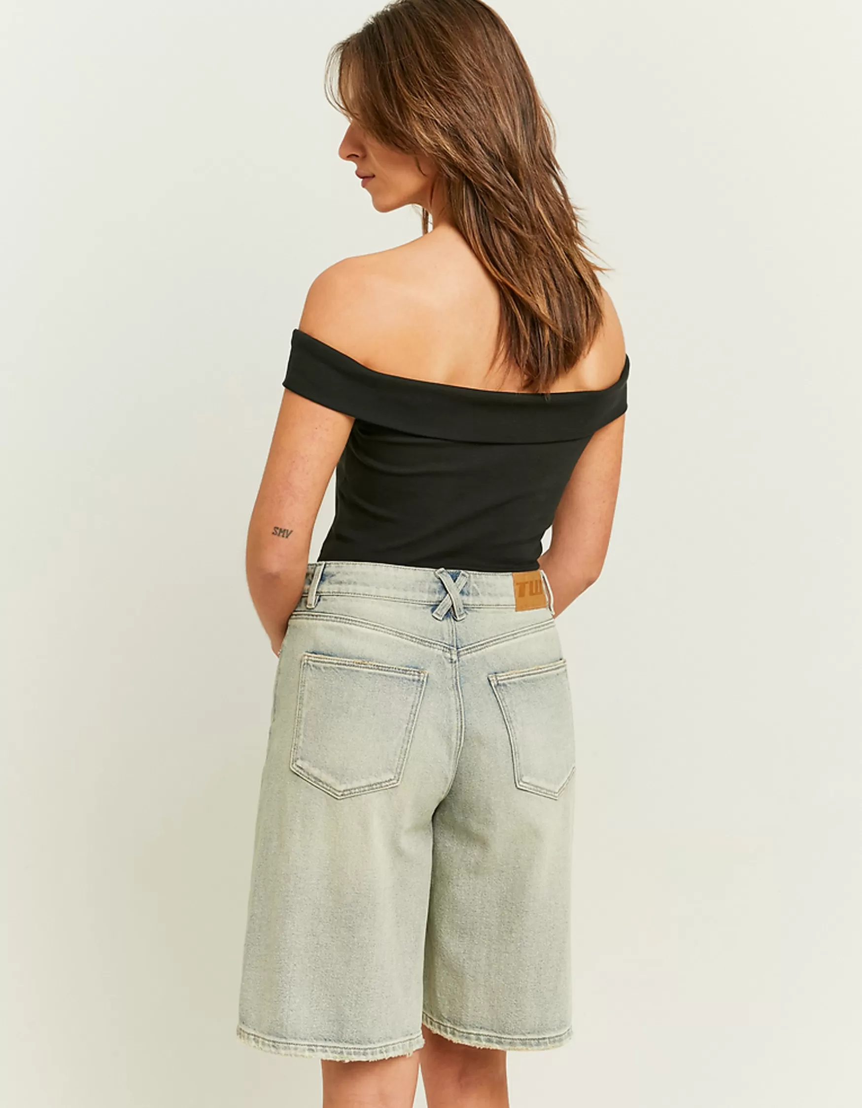 New Short Bermuda Large Taille Haute Shorts