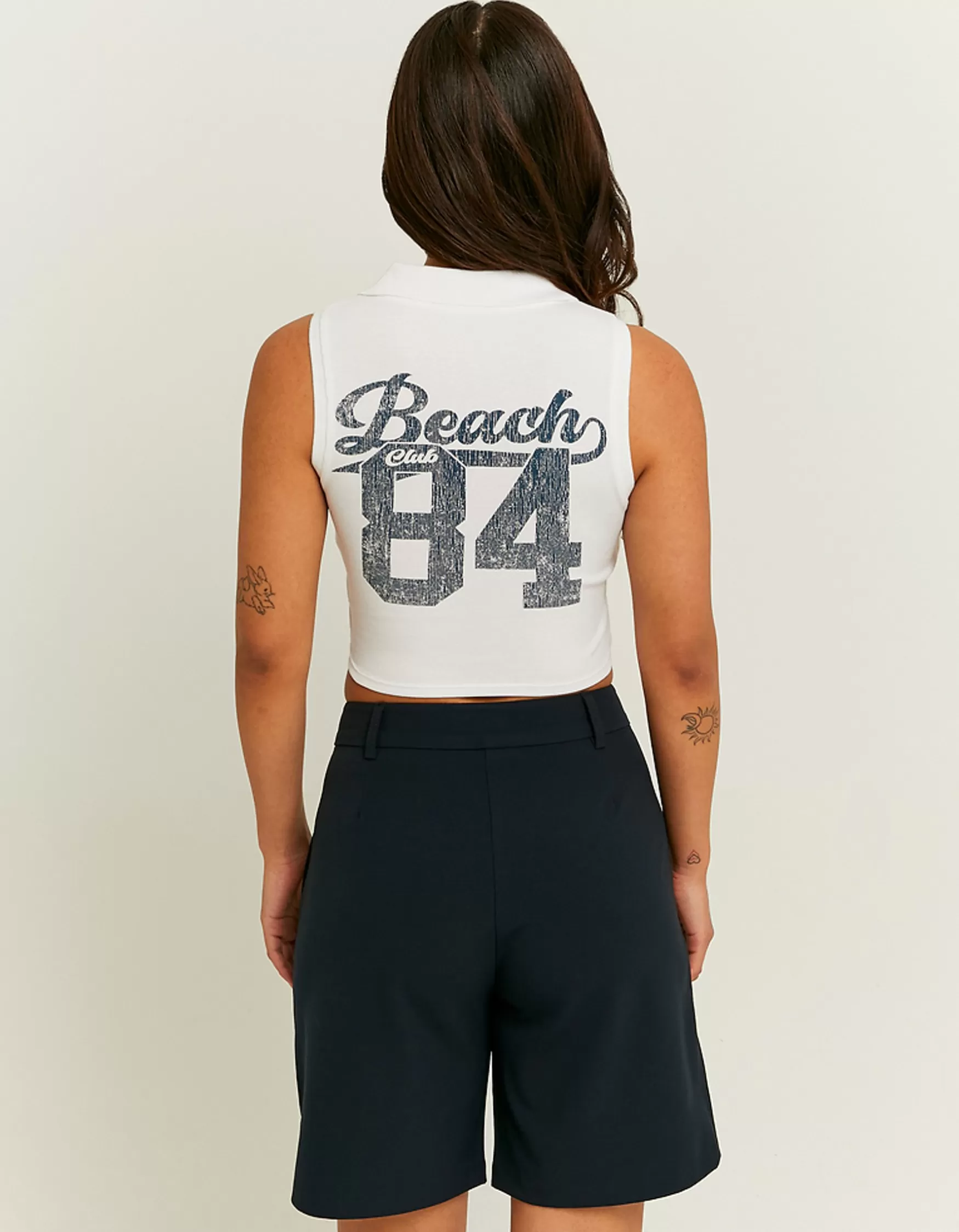 Outlet Short Bermuda Tailleur avec Poches Shorts