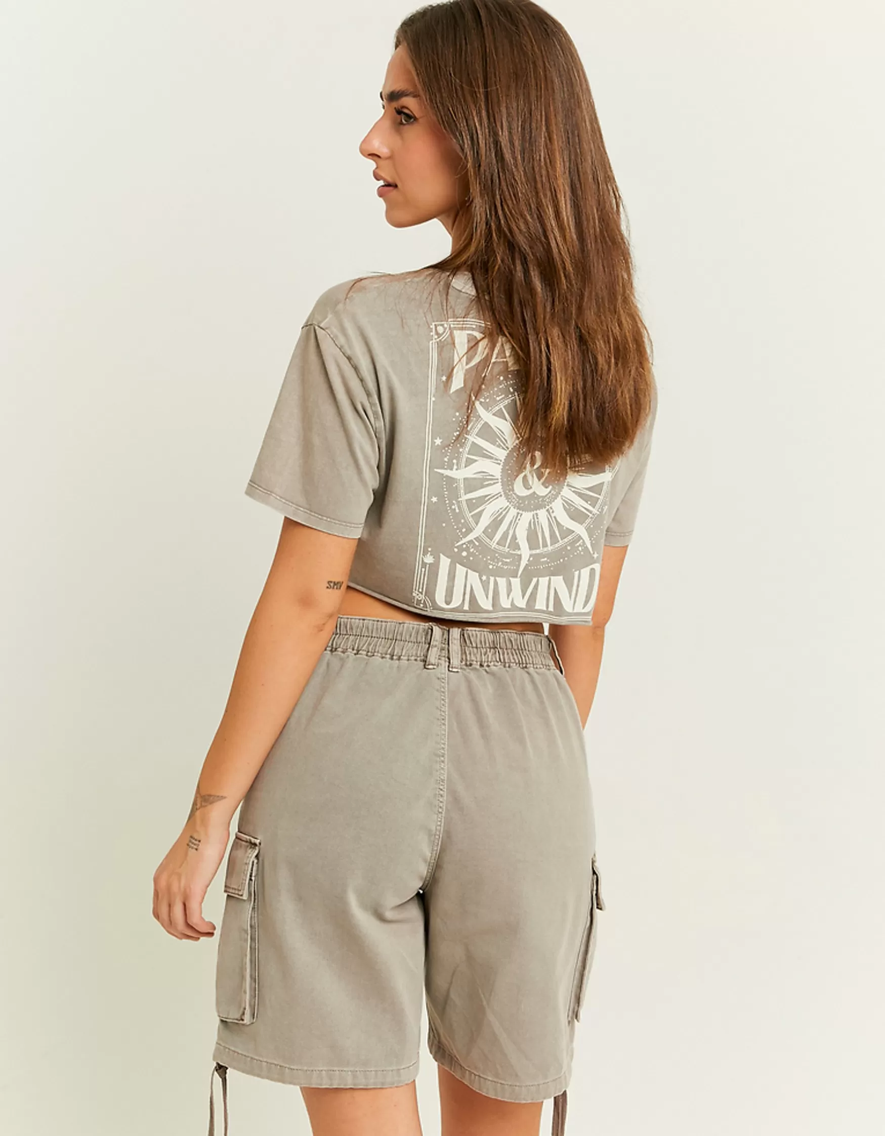New Short Cargo Taille Mi-Haute Shorts