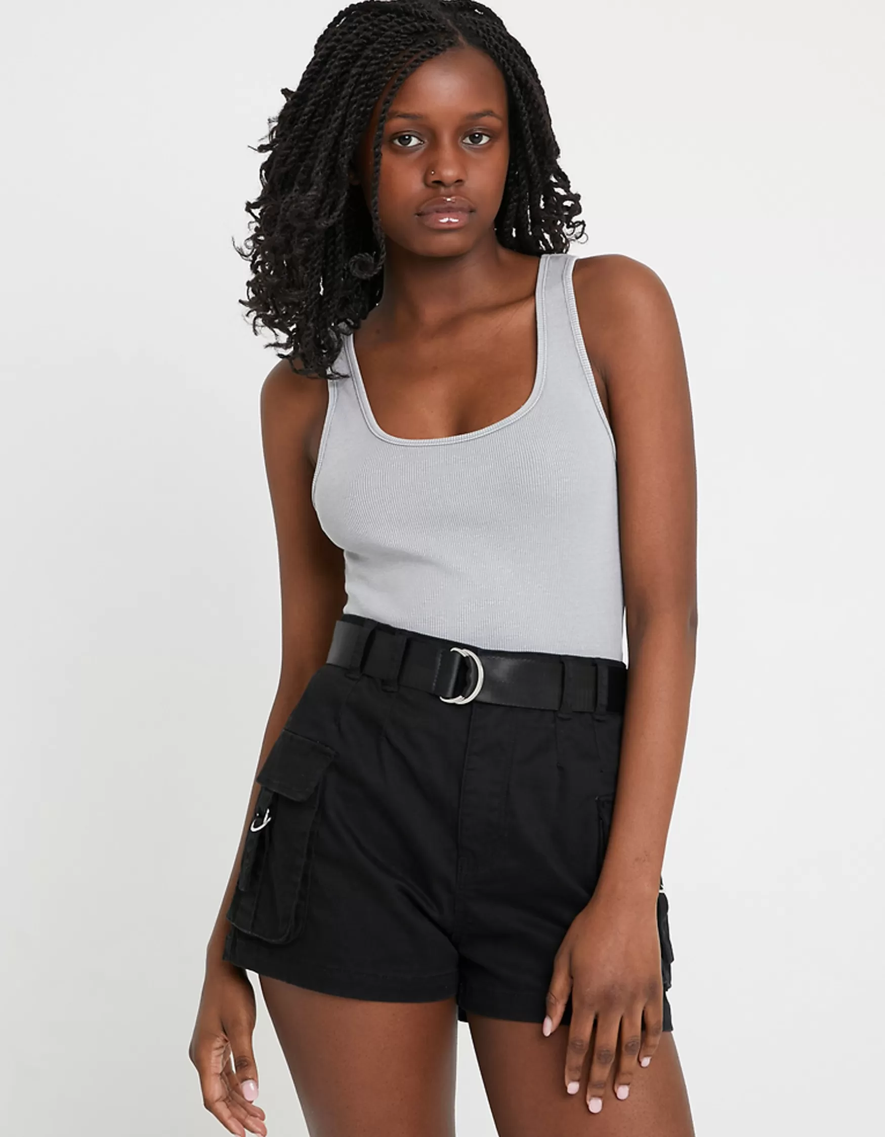 Shop Short Cargo Taille Haute Shorts