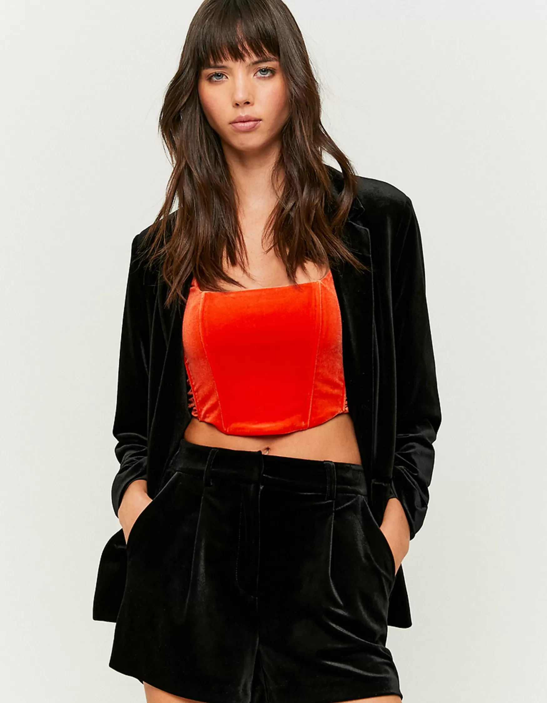 Sale Short Court en Velours Shorts