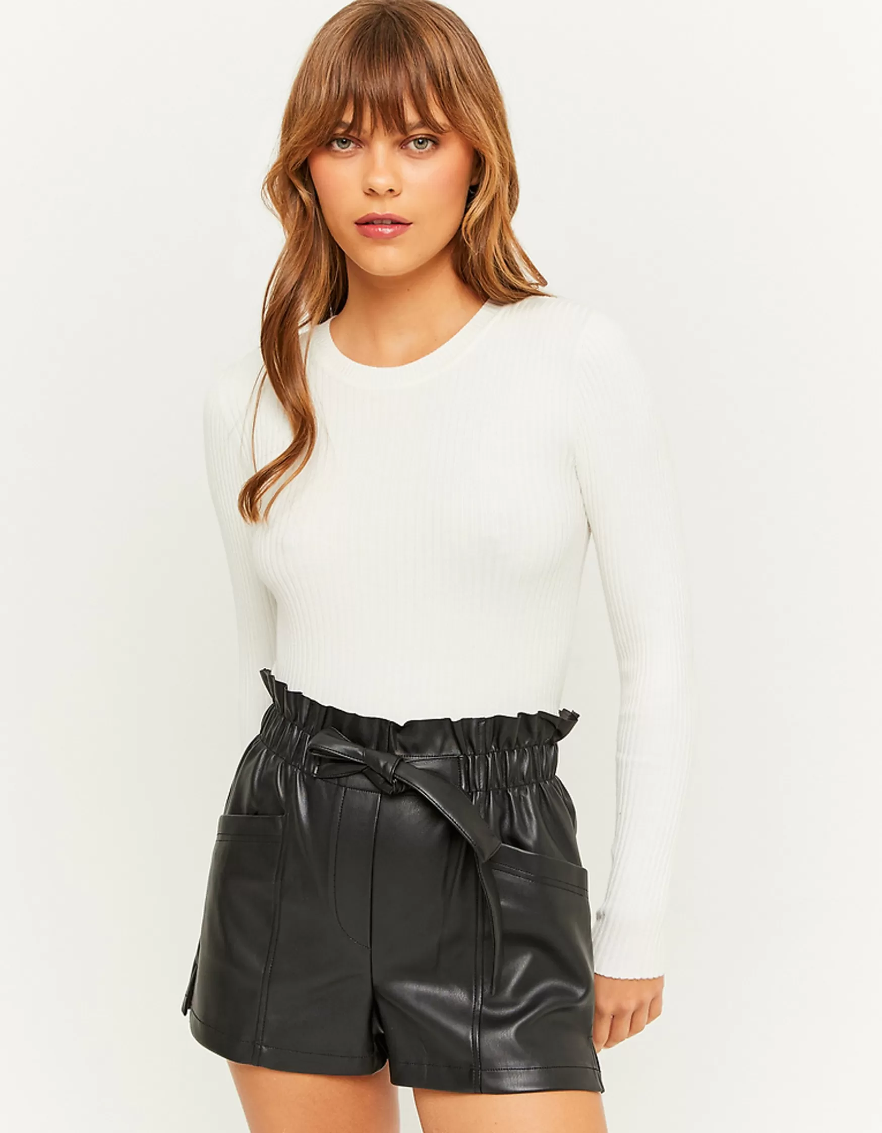 Best Short Court Similicuir Paperbag Shorts