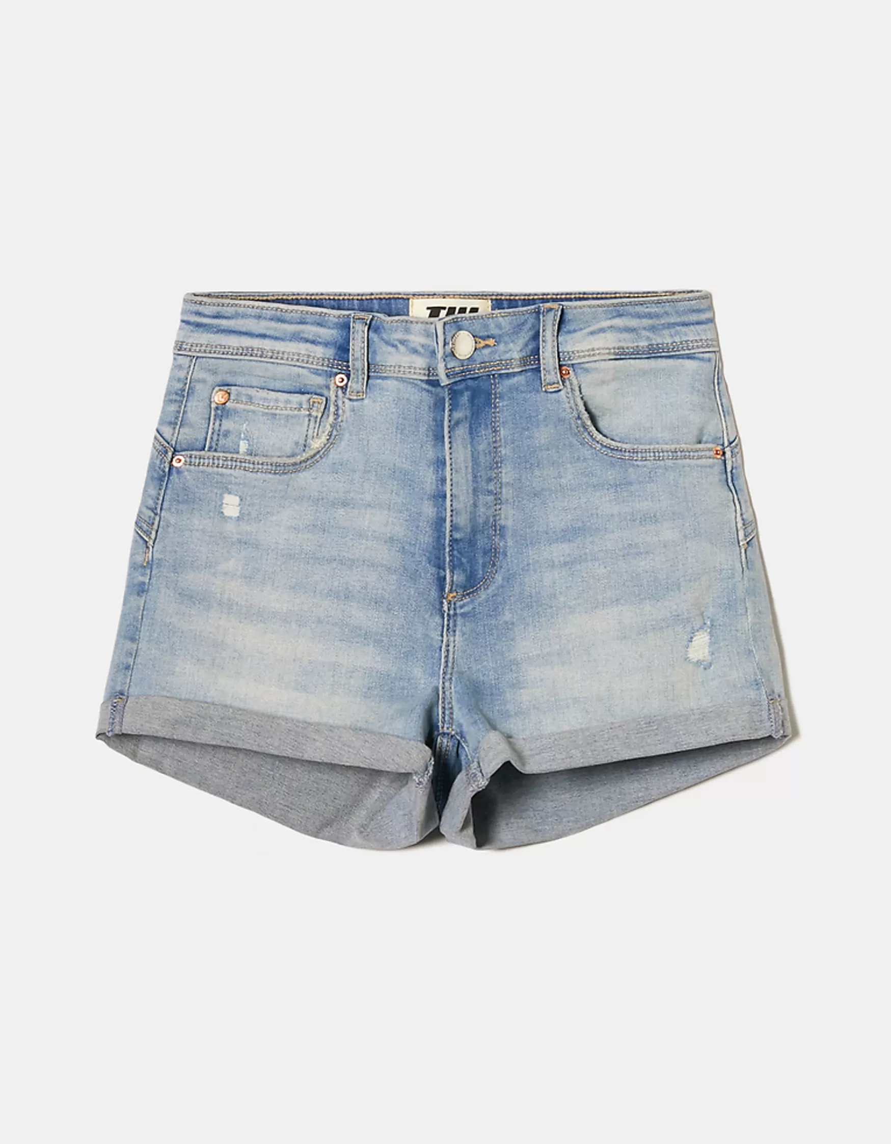 Discount Short Skinny Push-Up Taille Mi-Haute Shorts