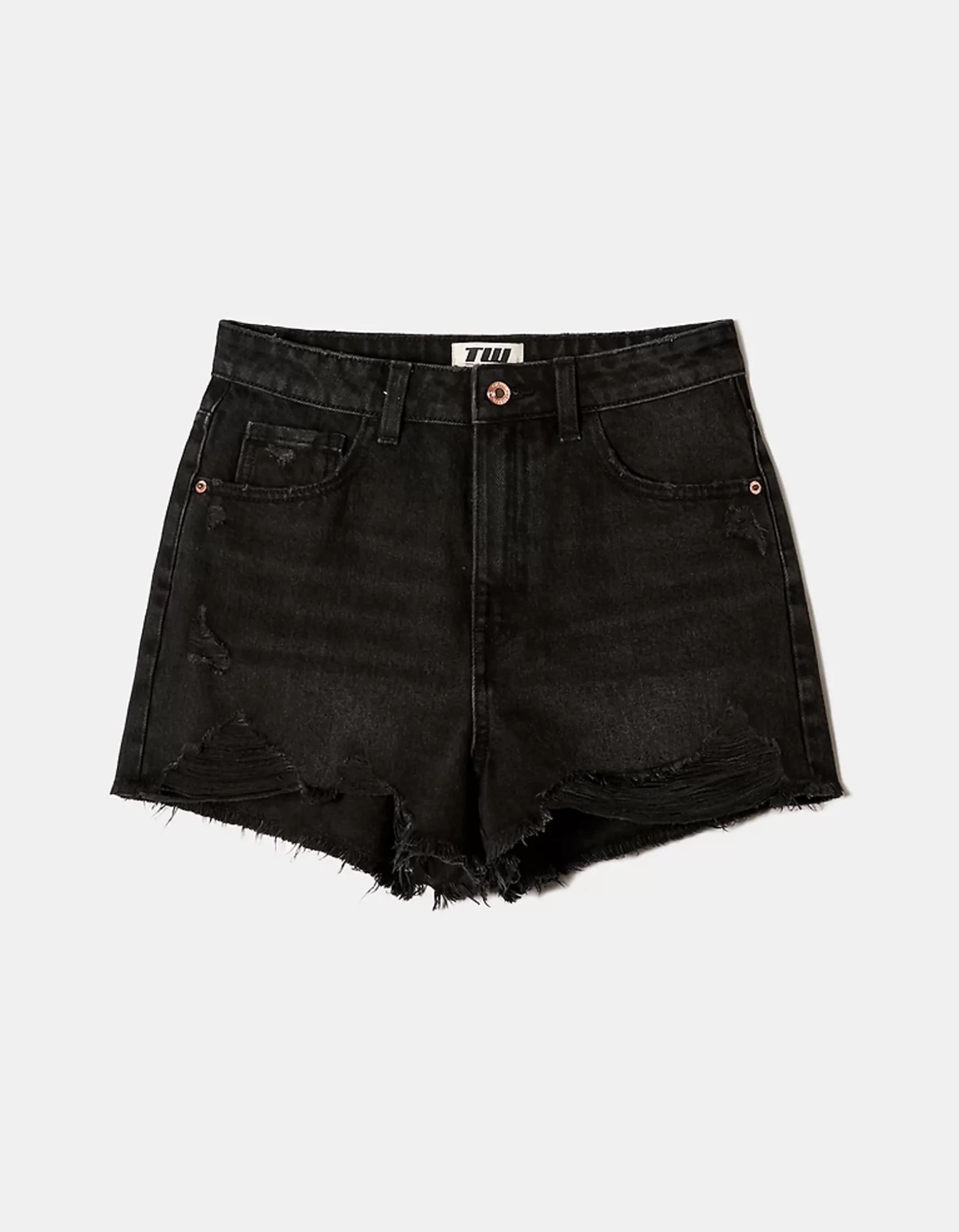 New Short taille haute mom Shorts