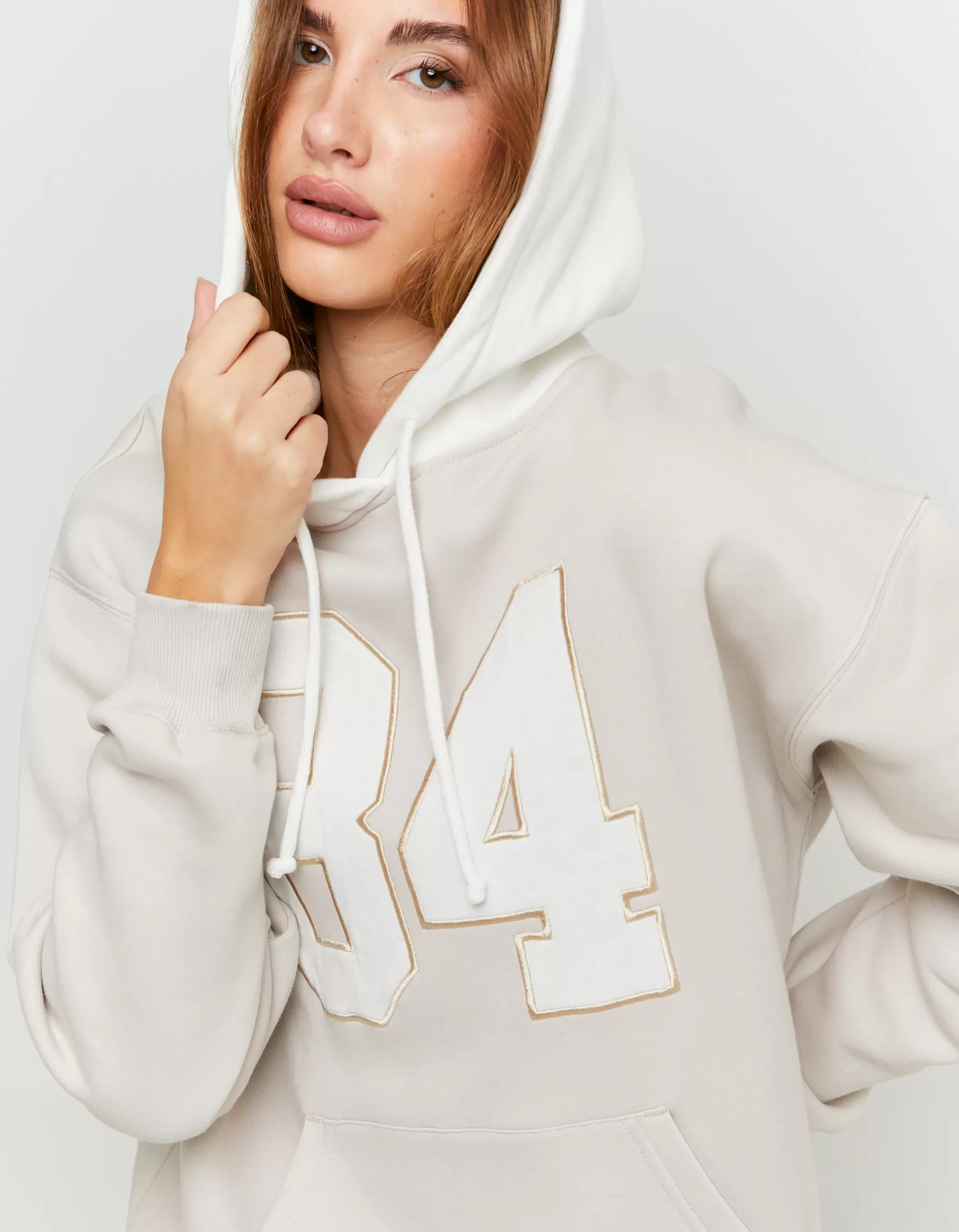 New Sweat à Capuche avec Patchs Brodés Sweats & Hoodies