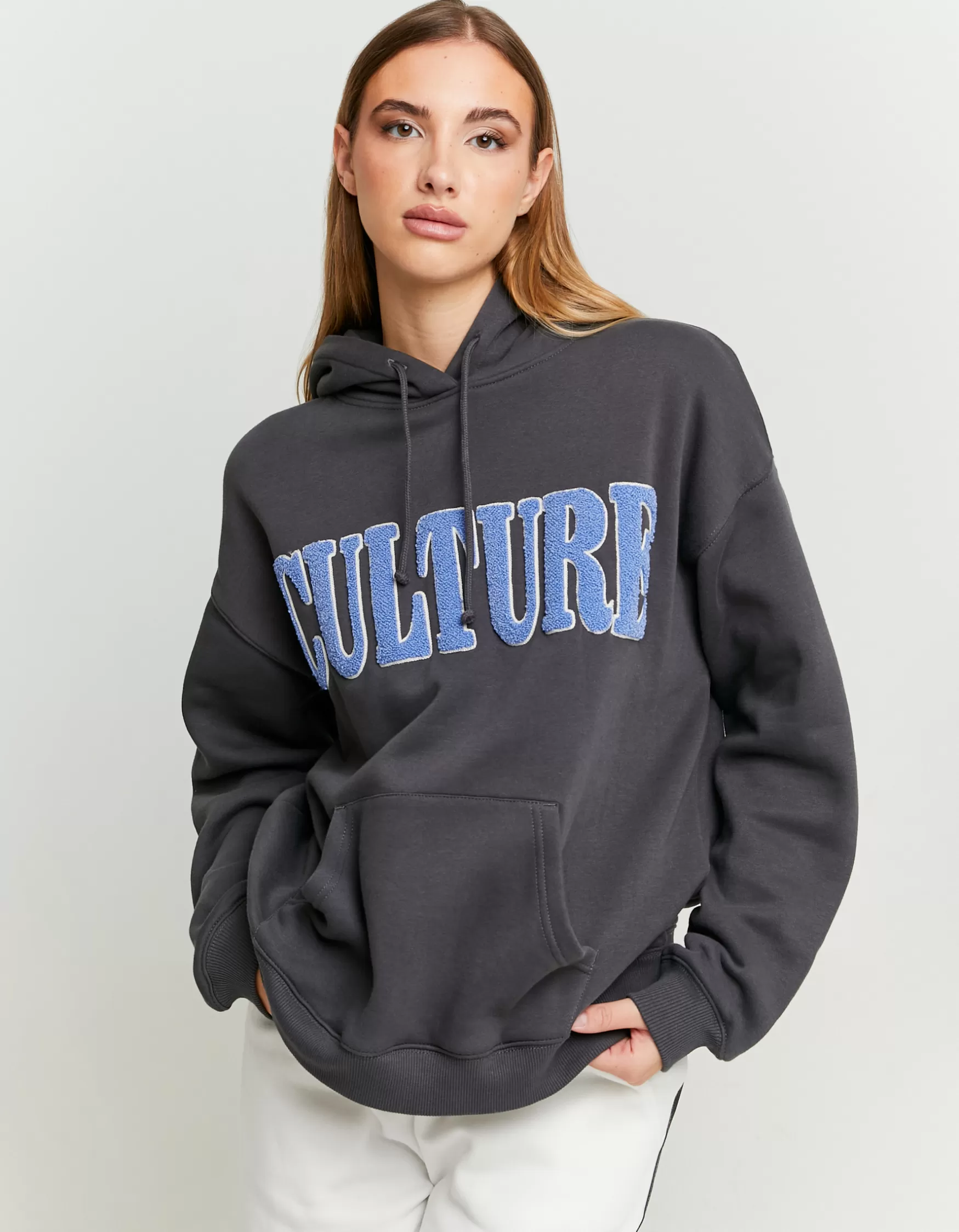 Online Sweat à Capuche avec Patchs Brodés Sweats & Hoodies