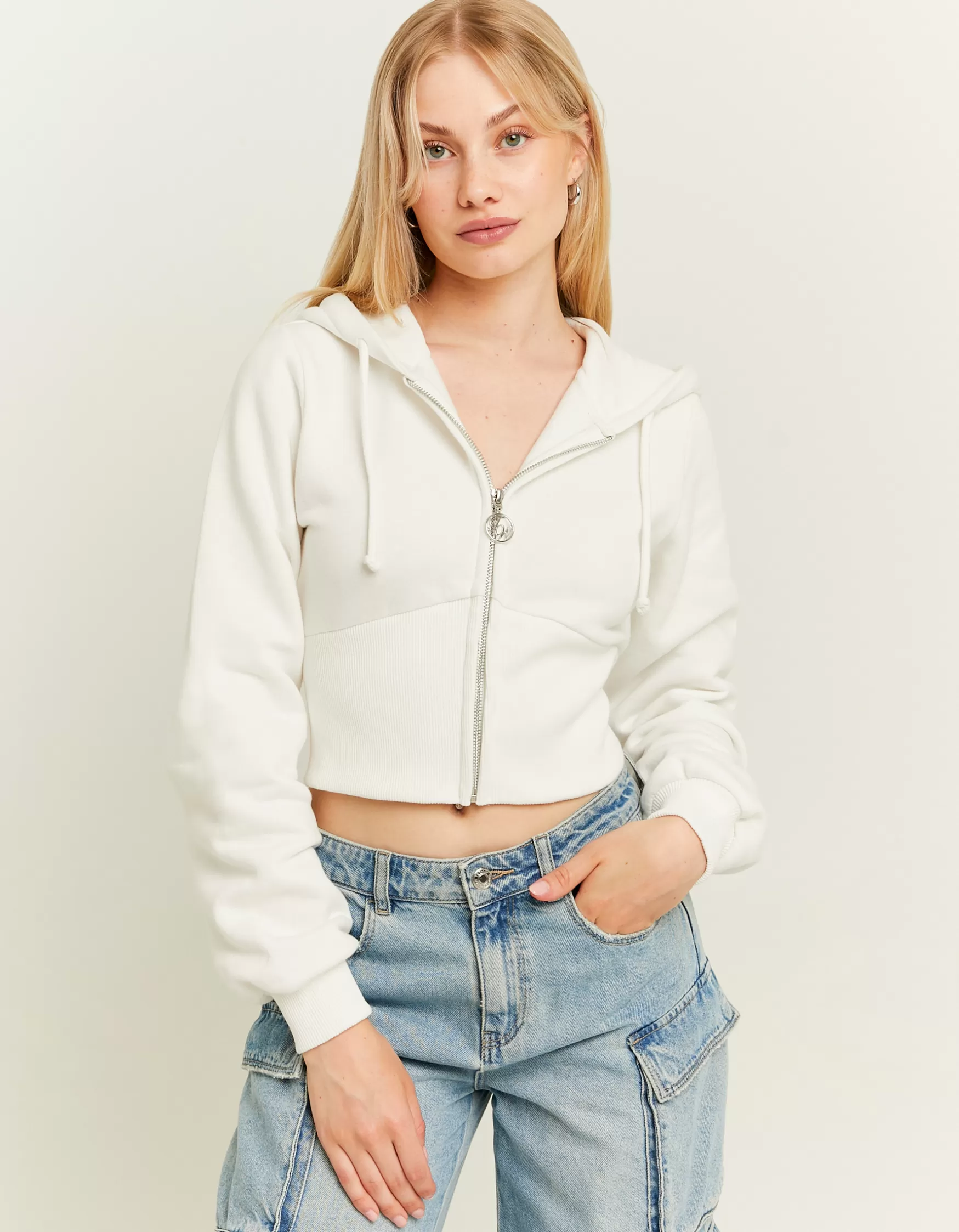 Discount Sweat Basique avec Zip Sweats & Hoodies