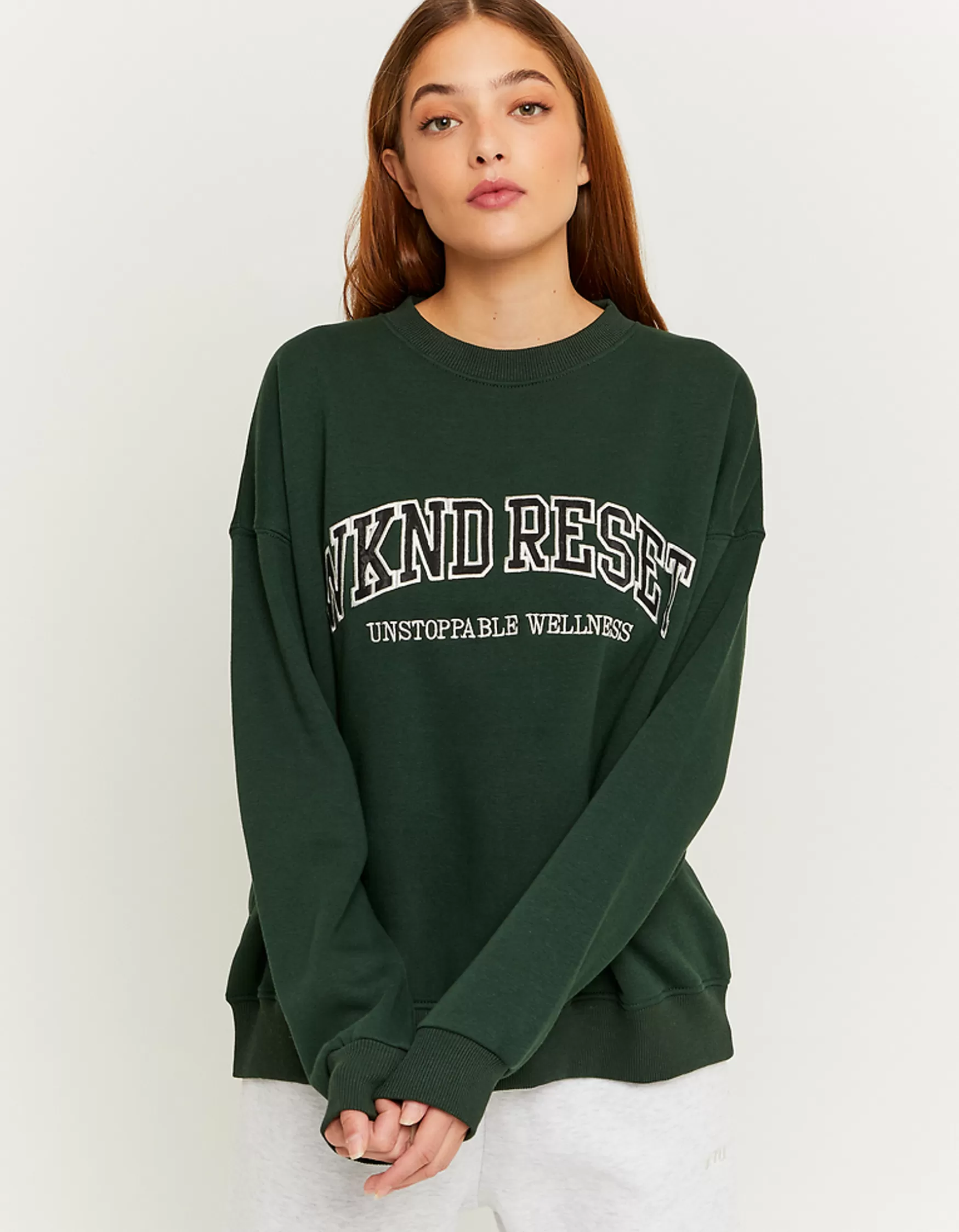 Cheap Sweat imprimé oversize Sweats & Hoodies