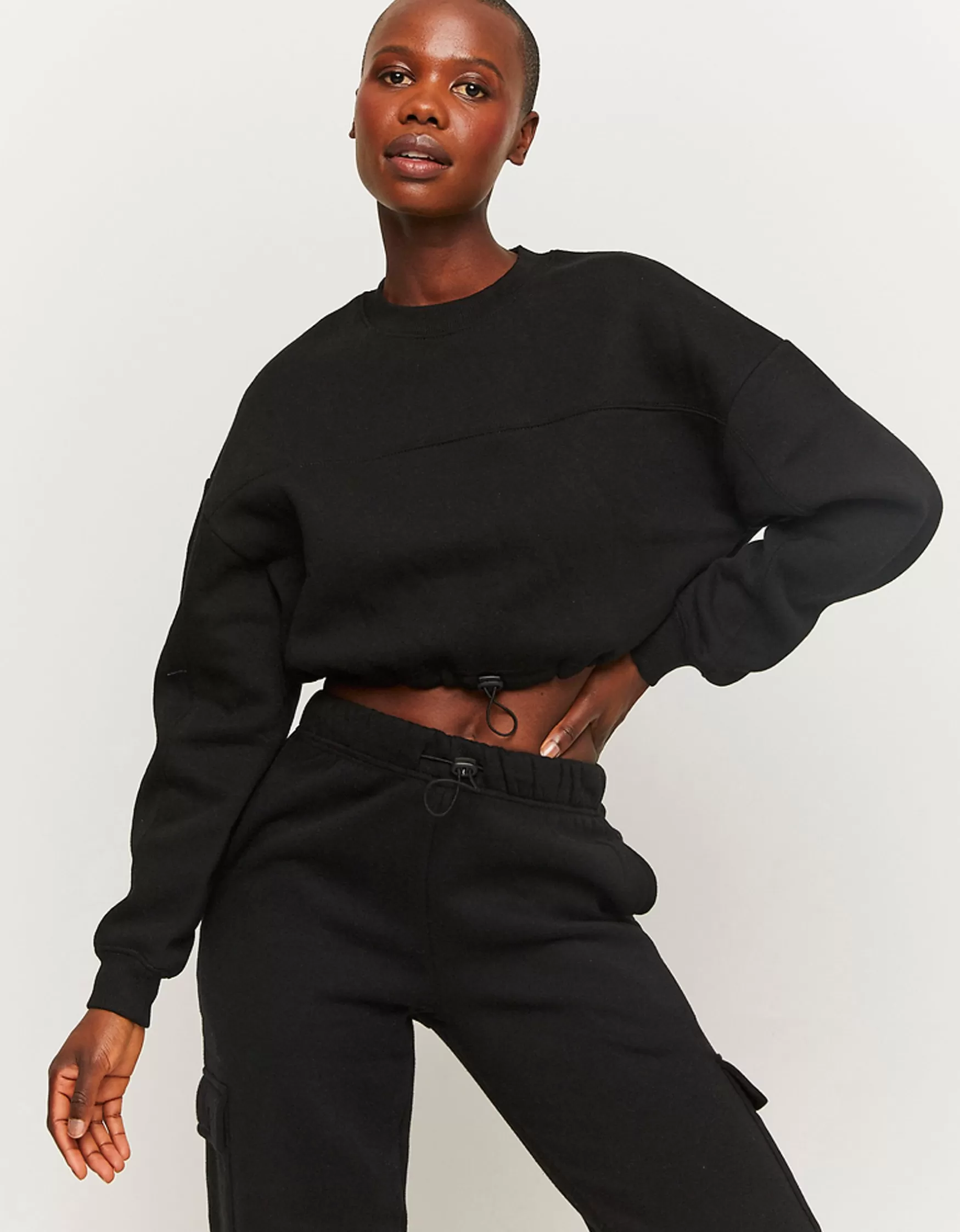 Fashion Sweatshirt court imprimé Sweats & Hoodies