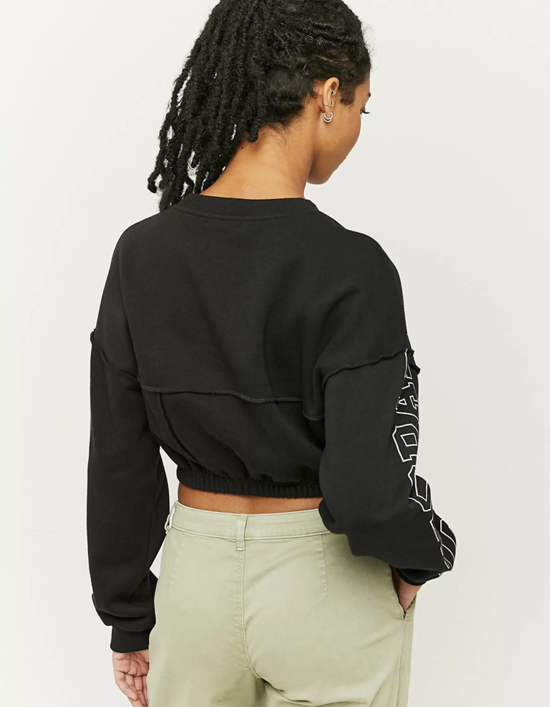 Flash Sale Sweatshirt Imprimé Court Sweats & Hoodies