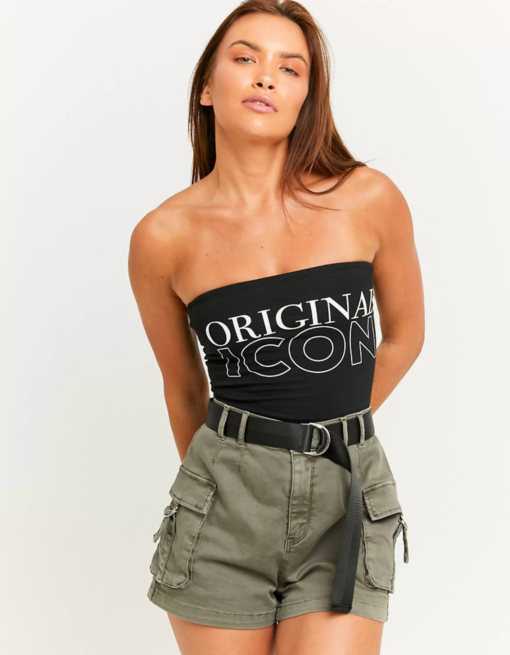Cheap Top Bandeau Imprimé T-Shirts Imprimés
