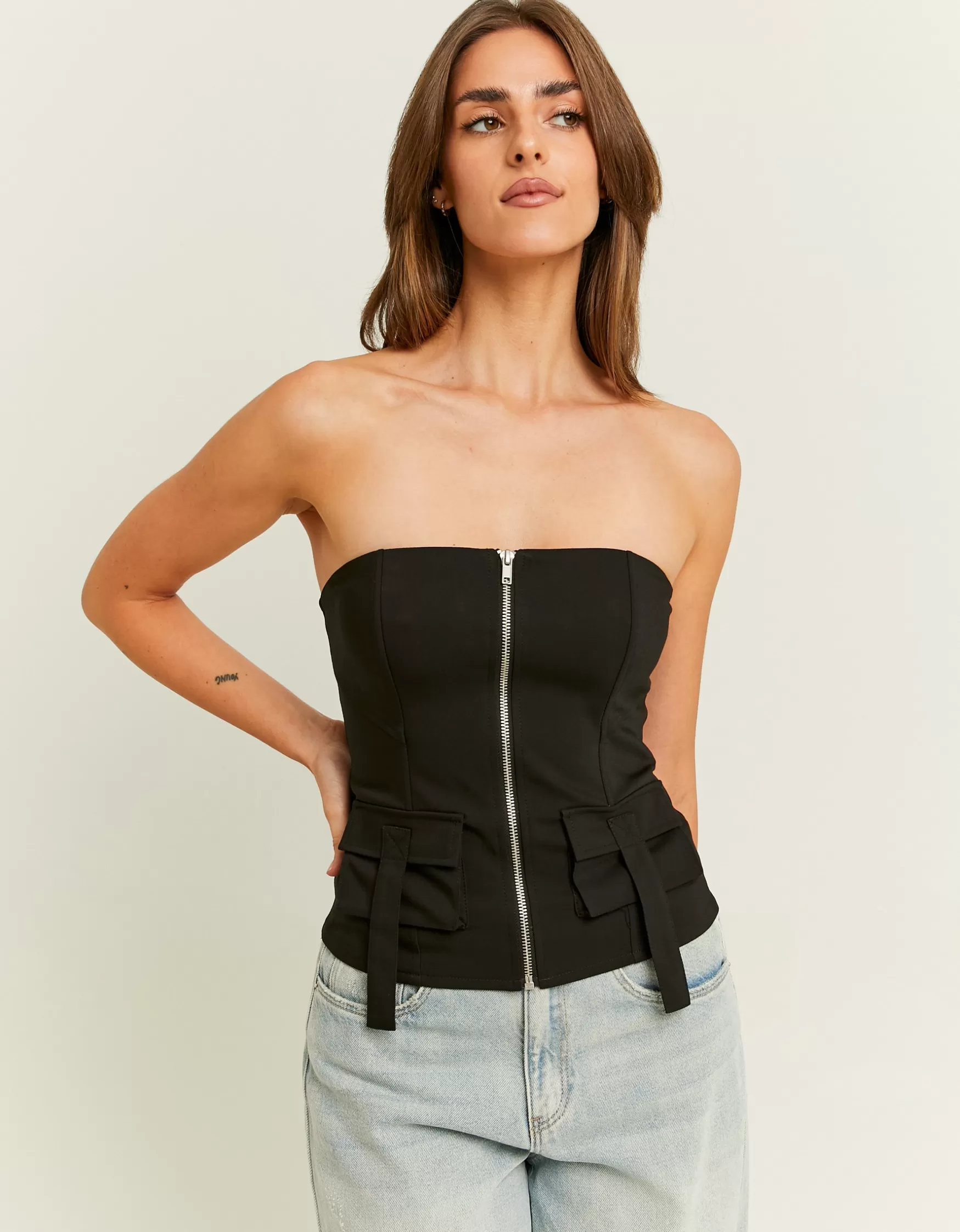 Discount Top Bandeau Style Cargo Tops
